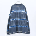 elephant TRIBAL fabrics / Tie-Dye Border LT - NAVY