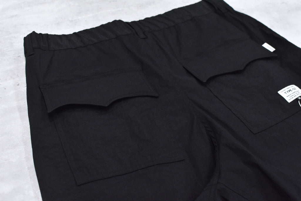 elephant TRIBAL fabrics / High Power Stretch Warming-up Halfway PT - BLACK