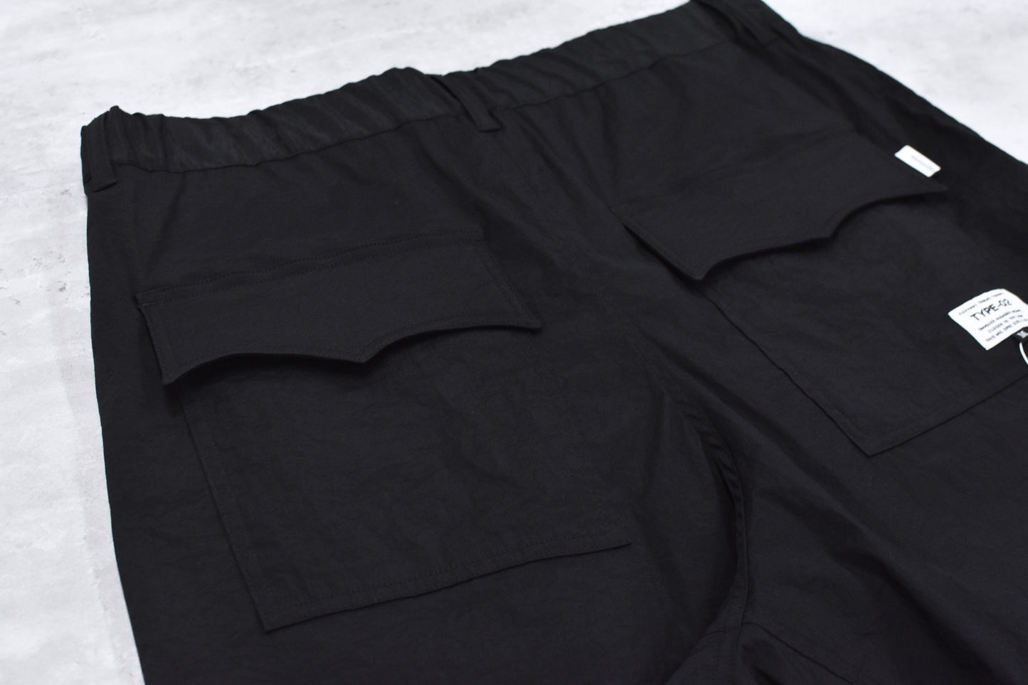 elephant TRIBAL fabrics / High Power Stretch Warming-up Halfway PT - BLACK