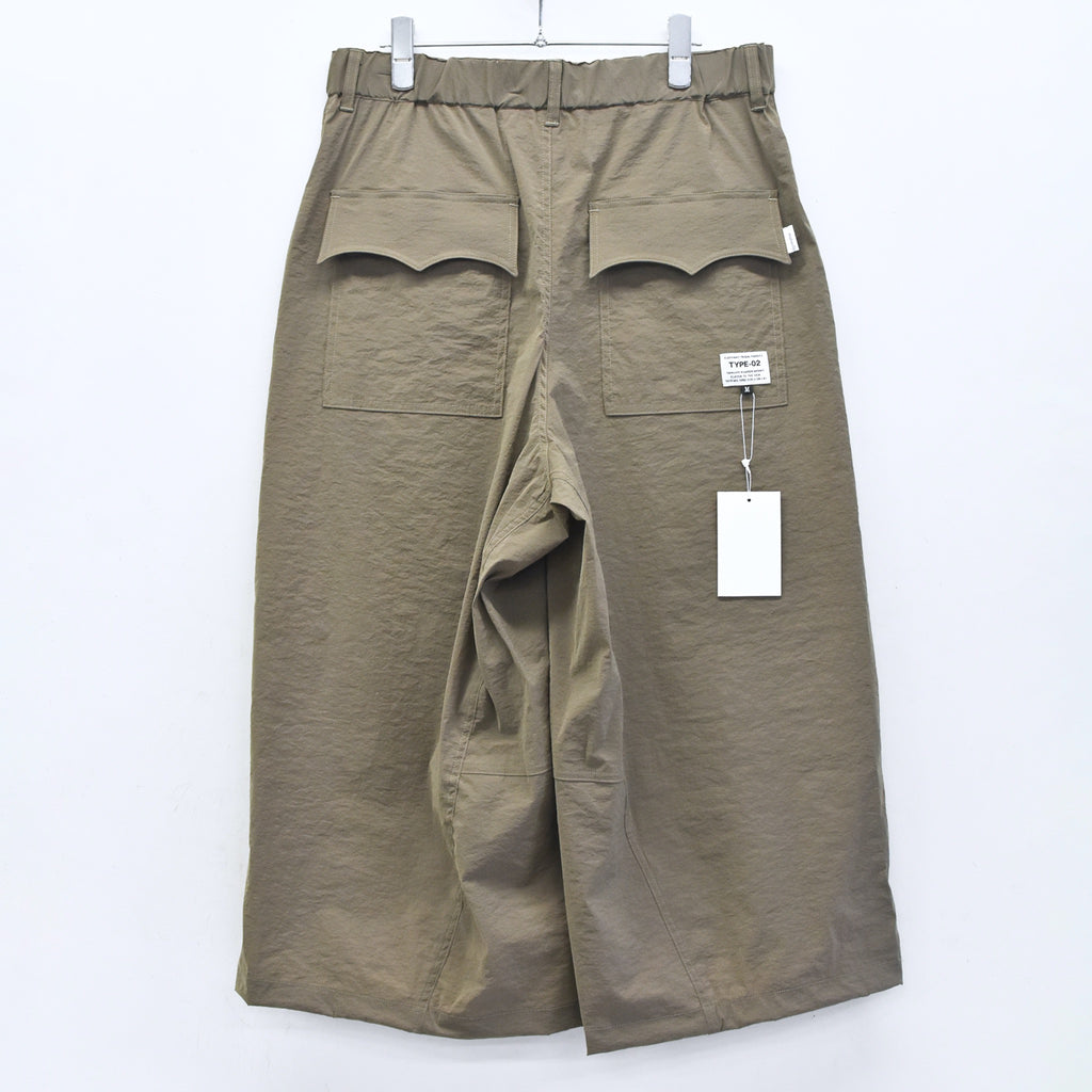 elephant TRIBAL fabrics / High Power Stretch Warming-up Halfway PT - GREIGE