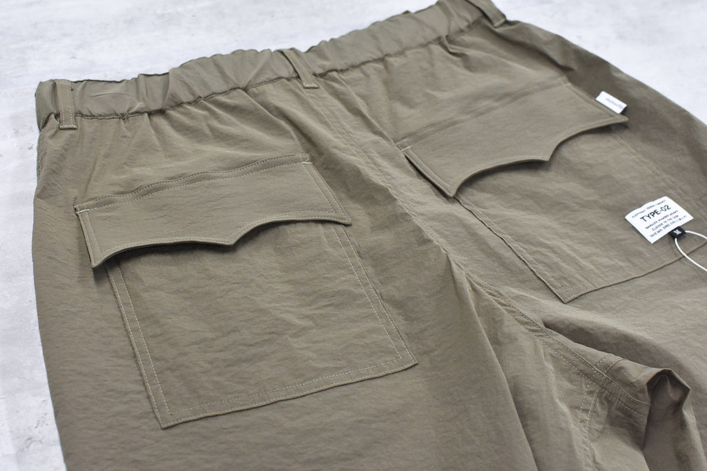 elephant TRIBAL fabrics / High Power Stretch Warming-up Halfway PT - GREIGE