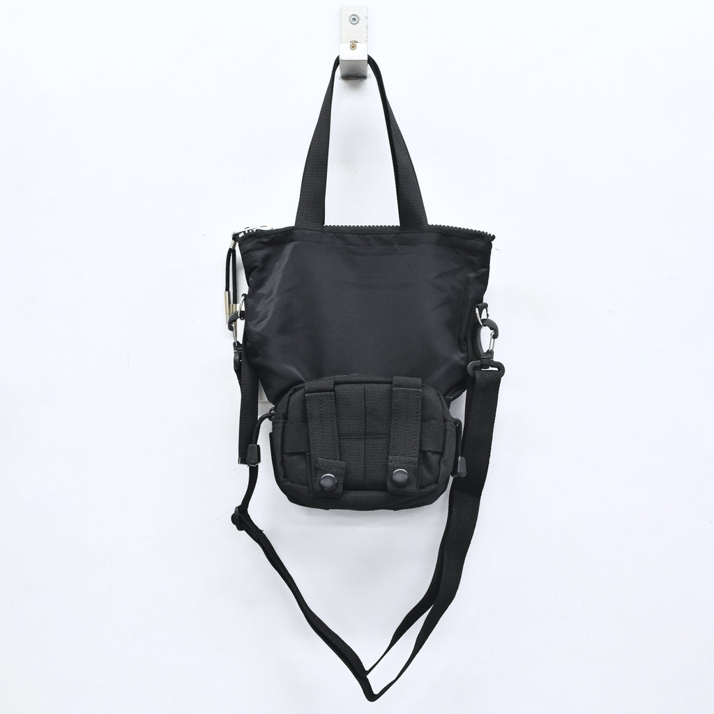 elephant TRIBAL fabrics / Back in the Pouch - BLACK