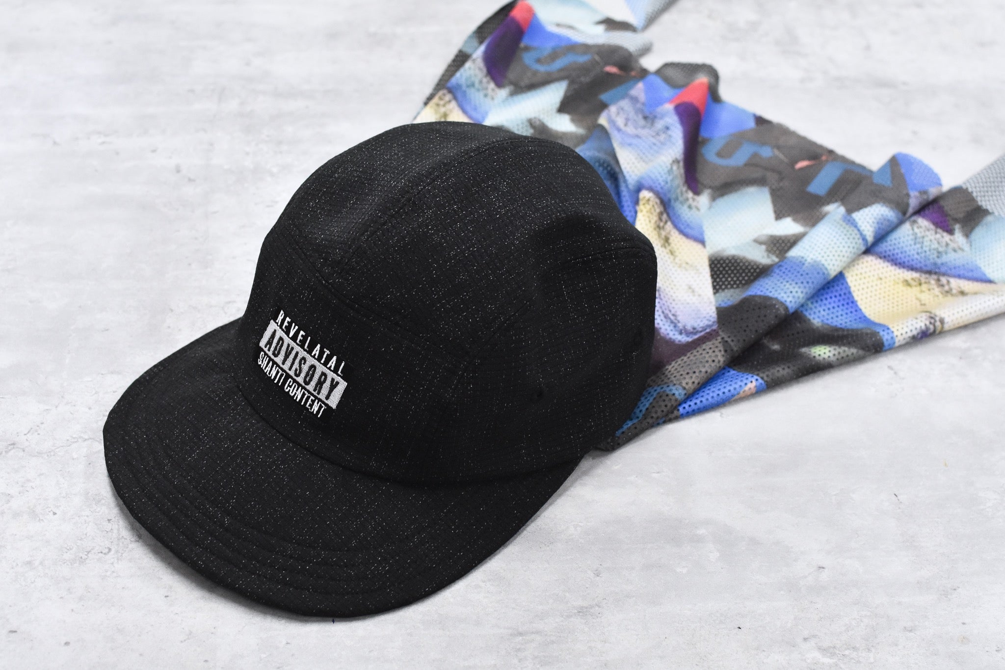 STOF / COOL DOTS (R) 2WAY Durag Cap - BLACK