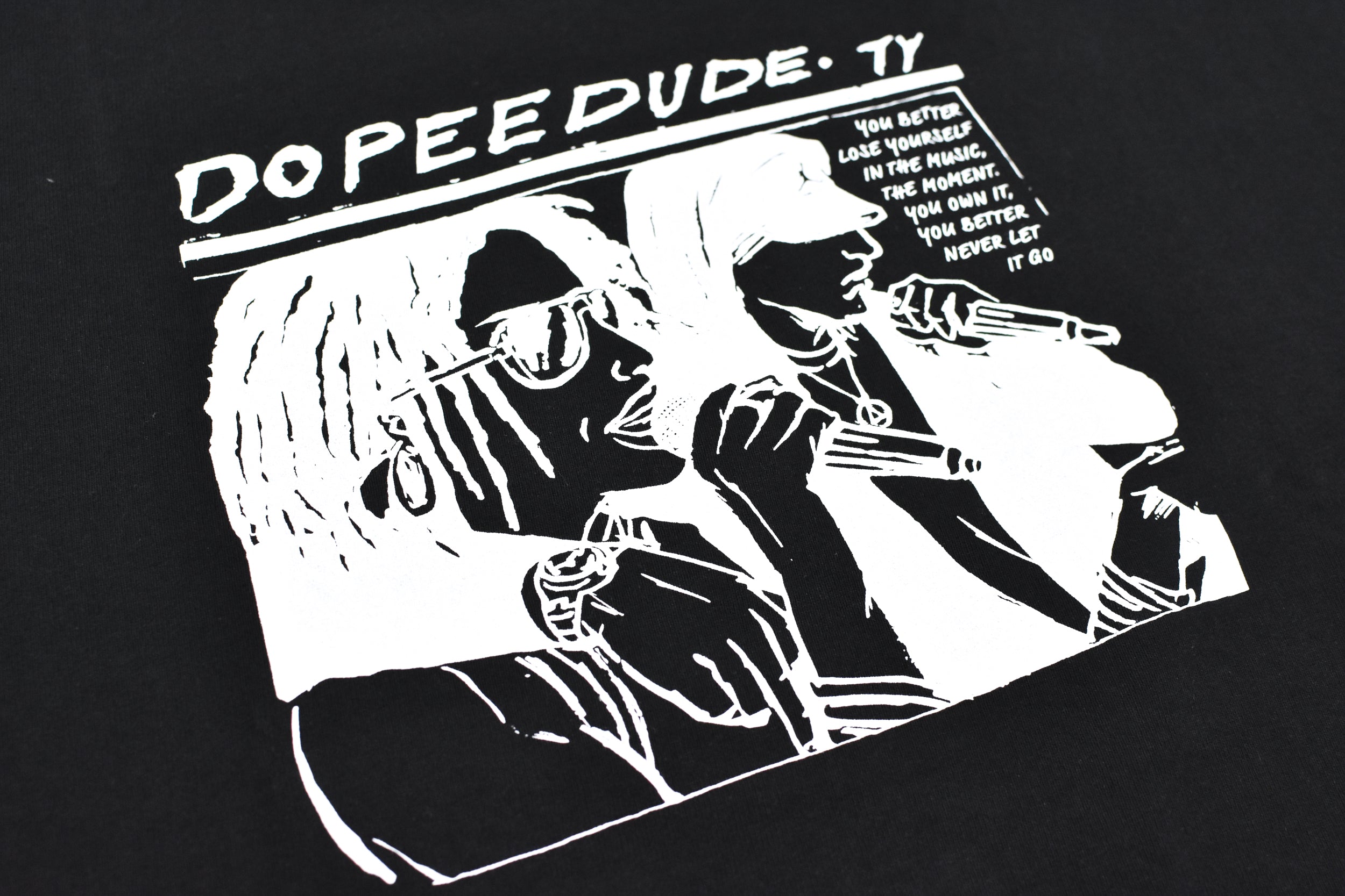 STOF / DOPEE DUDE L/S Tee - BLACK