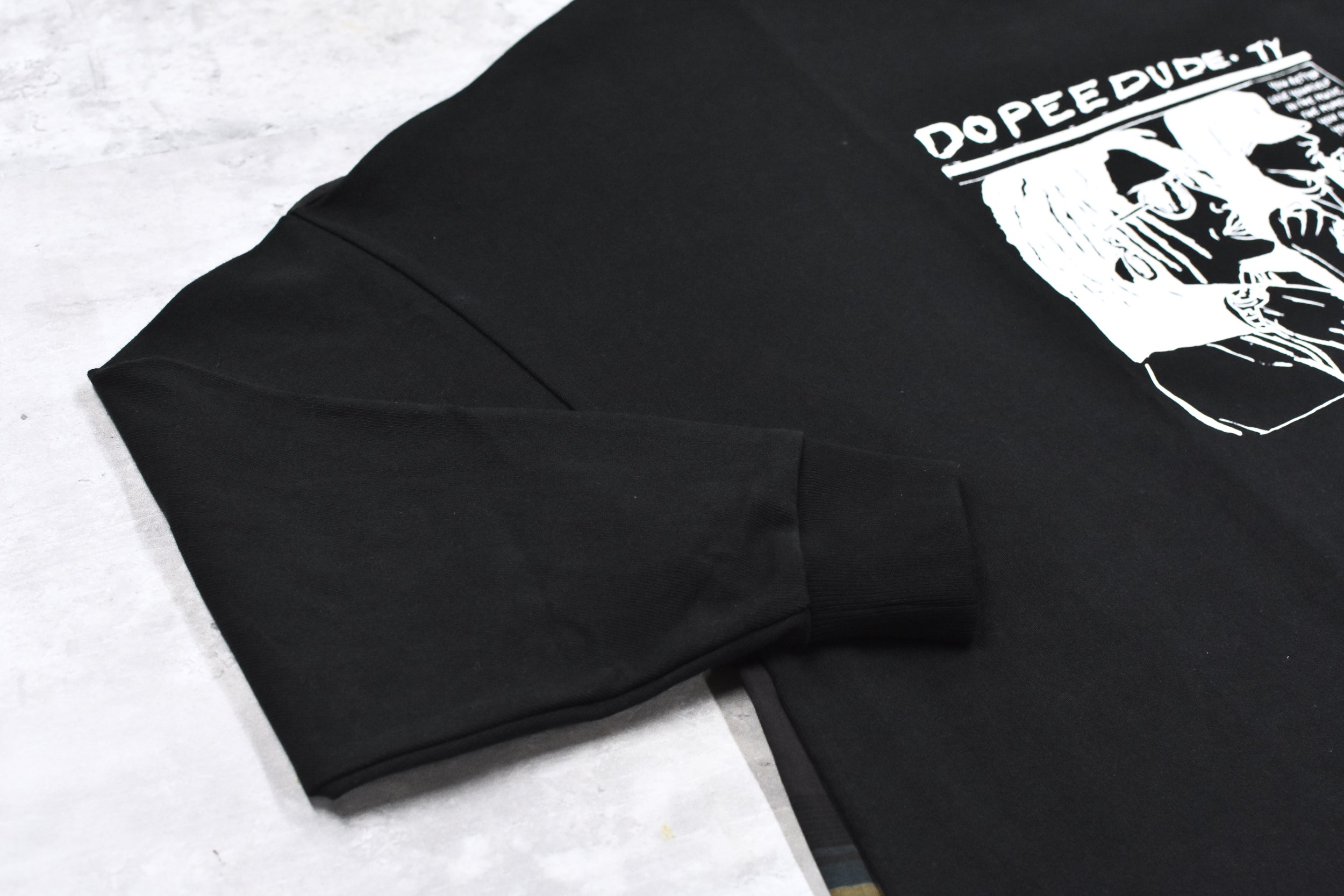 STOF / DOPEE DUDE L/S Tee - BLACK