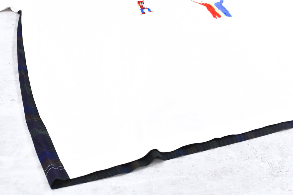 STOF / Edition Embroi L/S Tee - WHITE