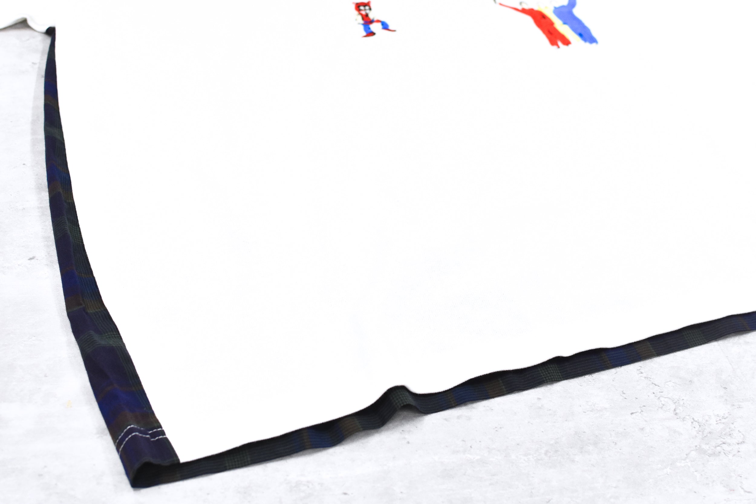 STOF / Edition Embroi L/S Tee - WHITE
