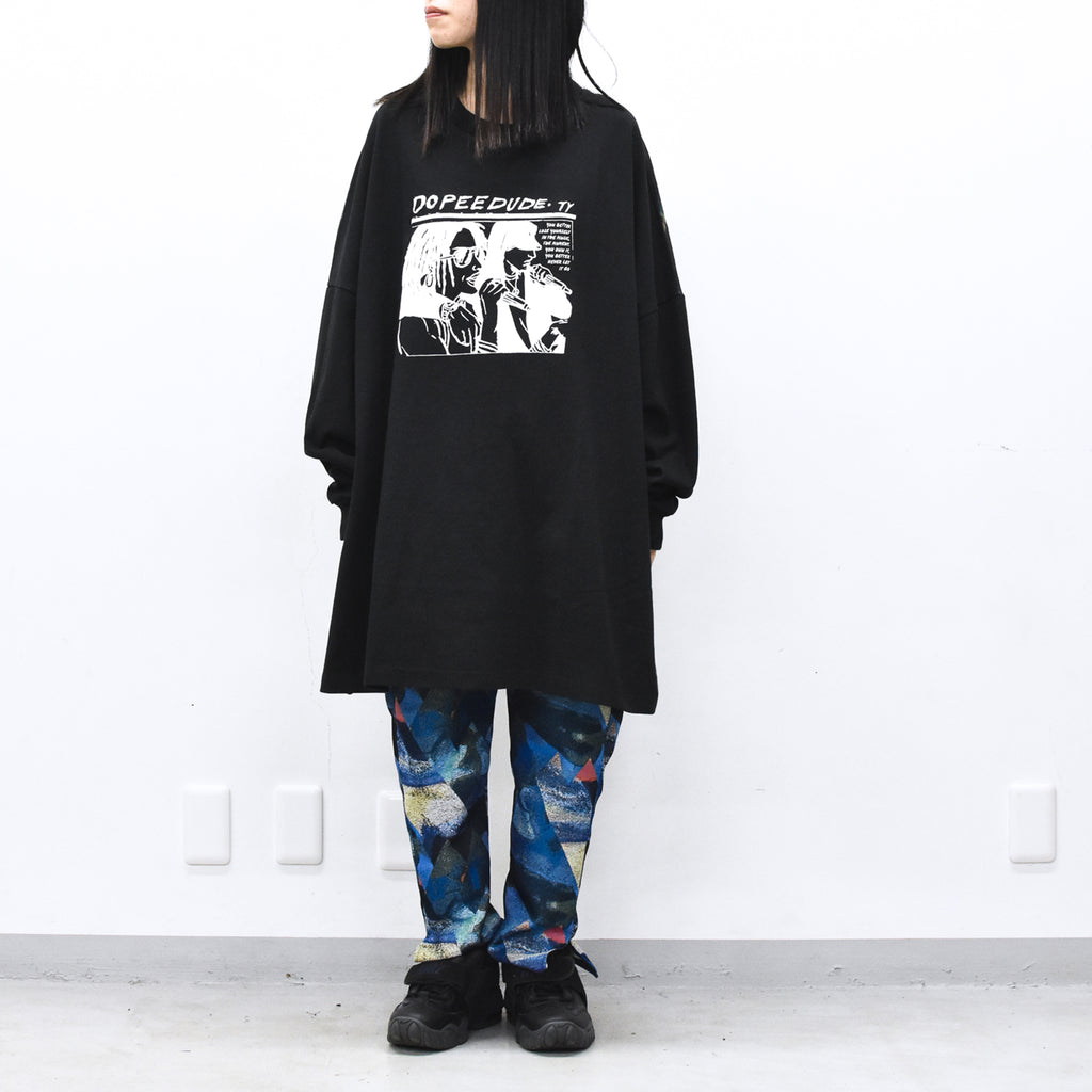 STOF / DOPEE DUDE L/S Tee - BLACK