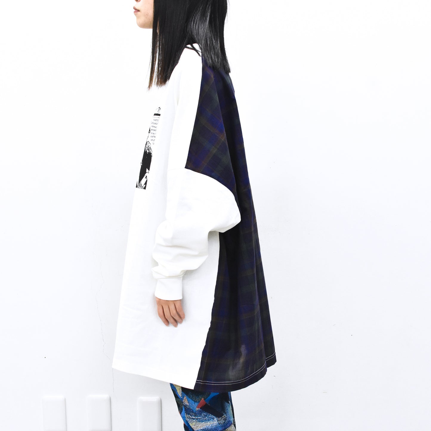 STOF / DOPEE DUDE L/S Tee - WHITE