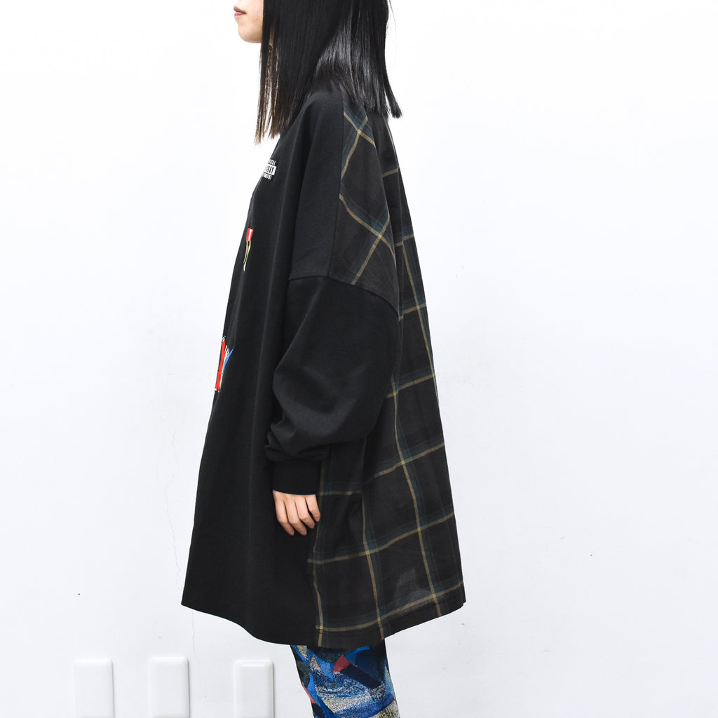 STOF / Edition Embroi L/S Tee - BLACK