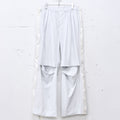 THE JEAN PIERRE / 3Tuck Easy Trouser - STONE WHT