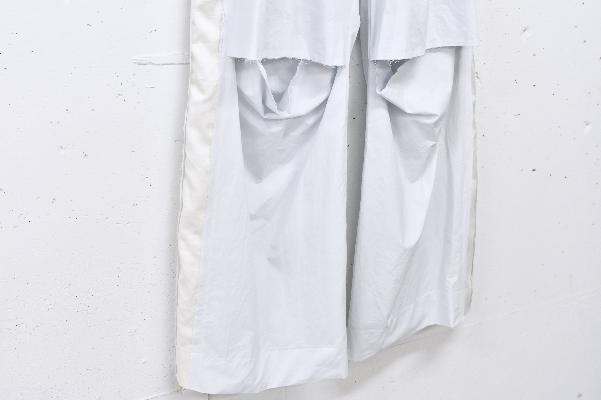 THE JEAN PIERRE / 3Tuck Easy Trouser - STONE WHT