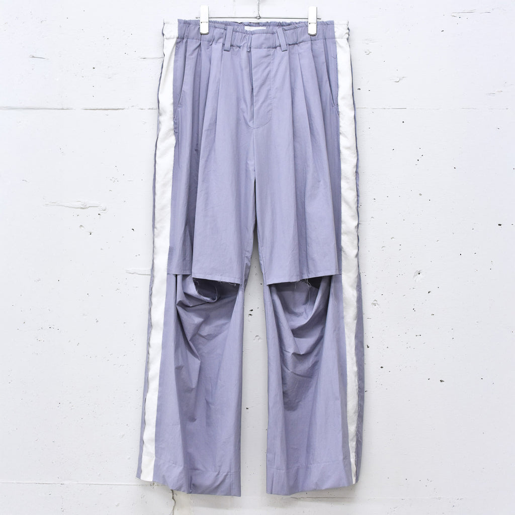 THE JEAN PIERRE / 3Tuck Easy Trouser - GREY