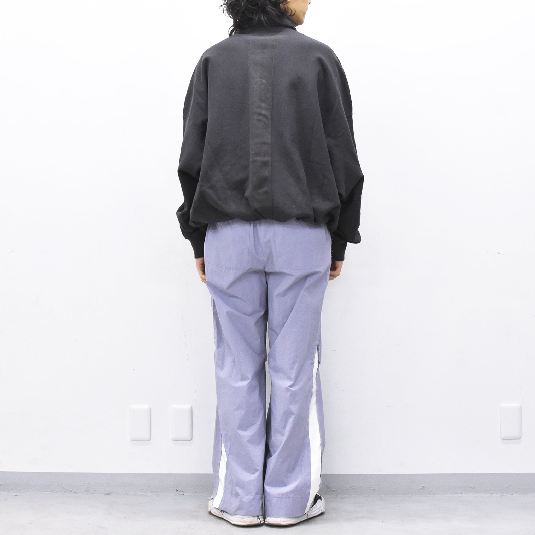 THE JEAN PIERRE / 3Tuck Easy Trouser - GREY