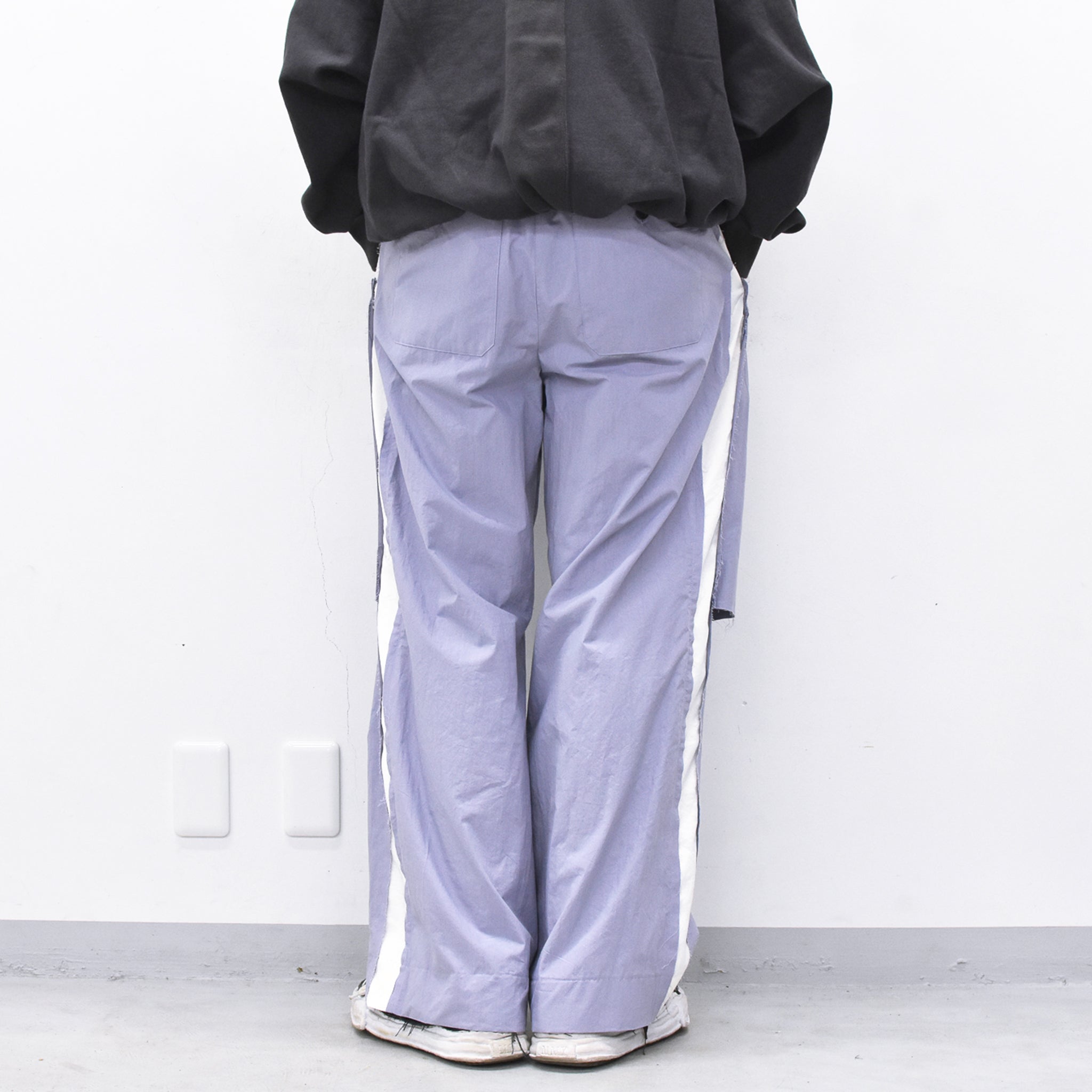THE JEAN PIERRE / 3Tuck Easy Trouser - GREY