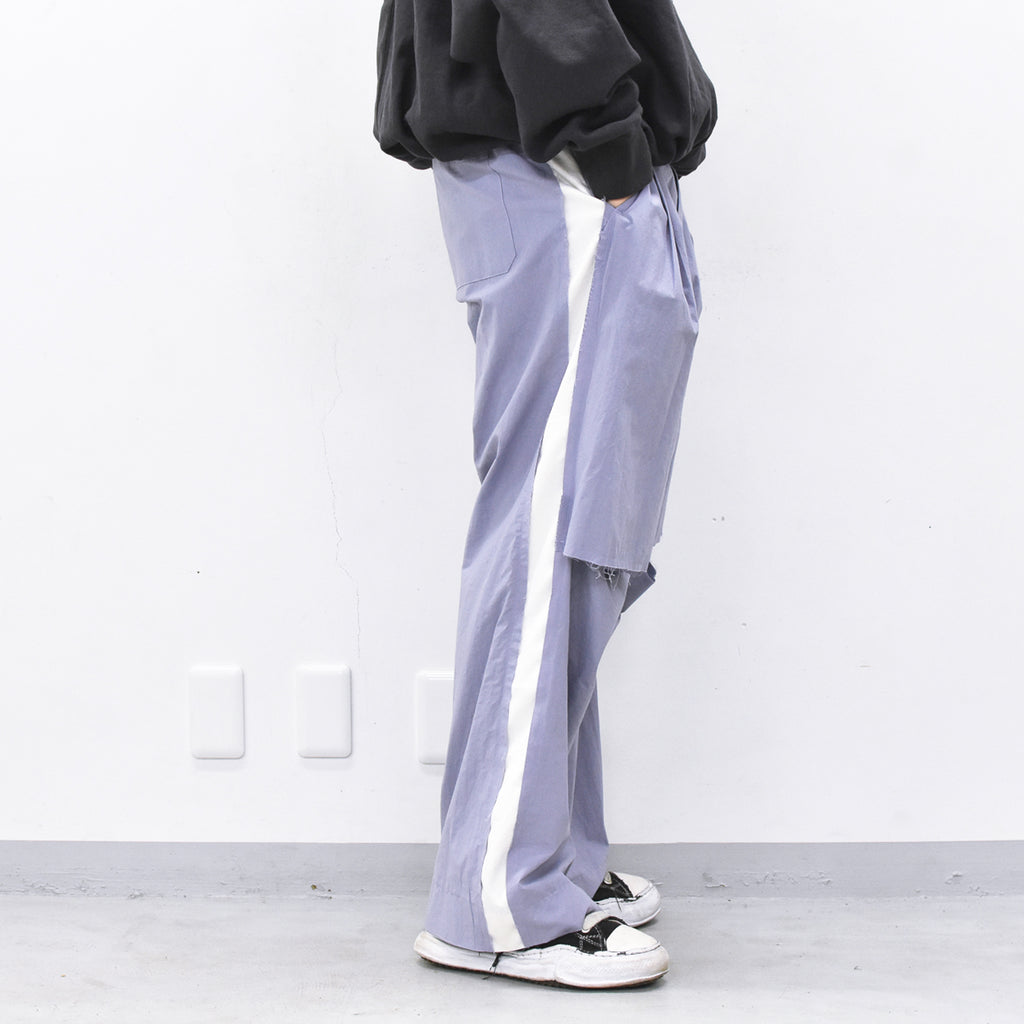 THE JEAN PIERRE / 3Tuck Easy Trouser - GREY