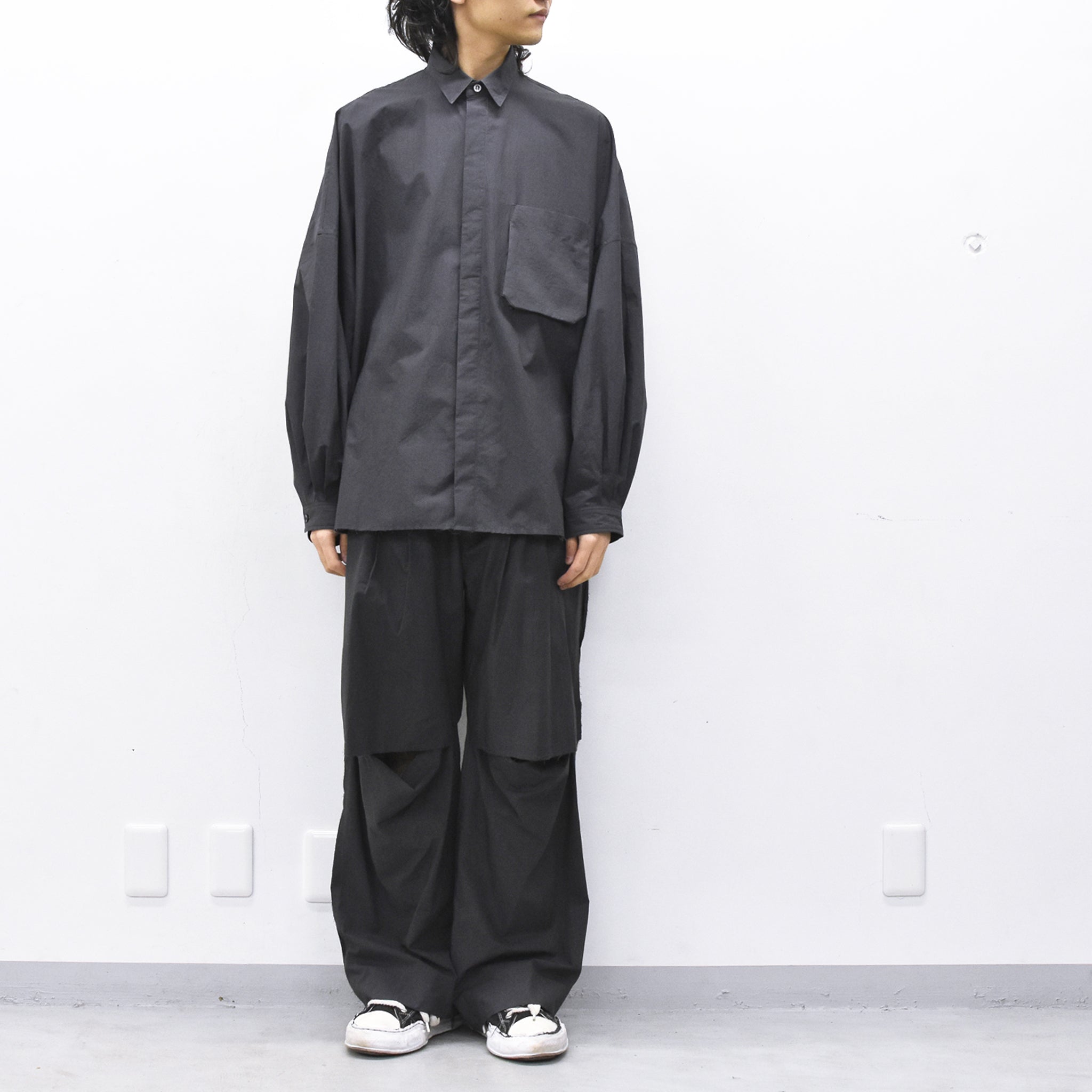 THE JEAN PIERRE / Signature 11XL Shirt - FADE BLACK
