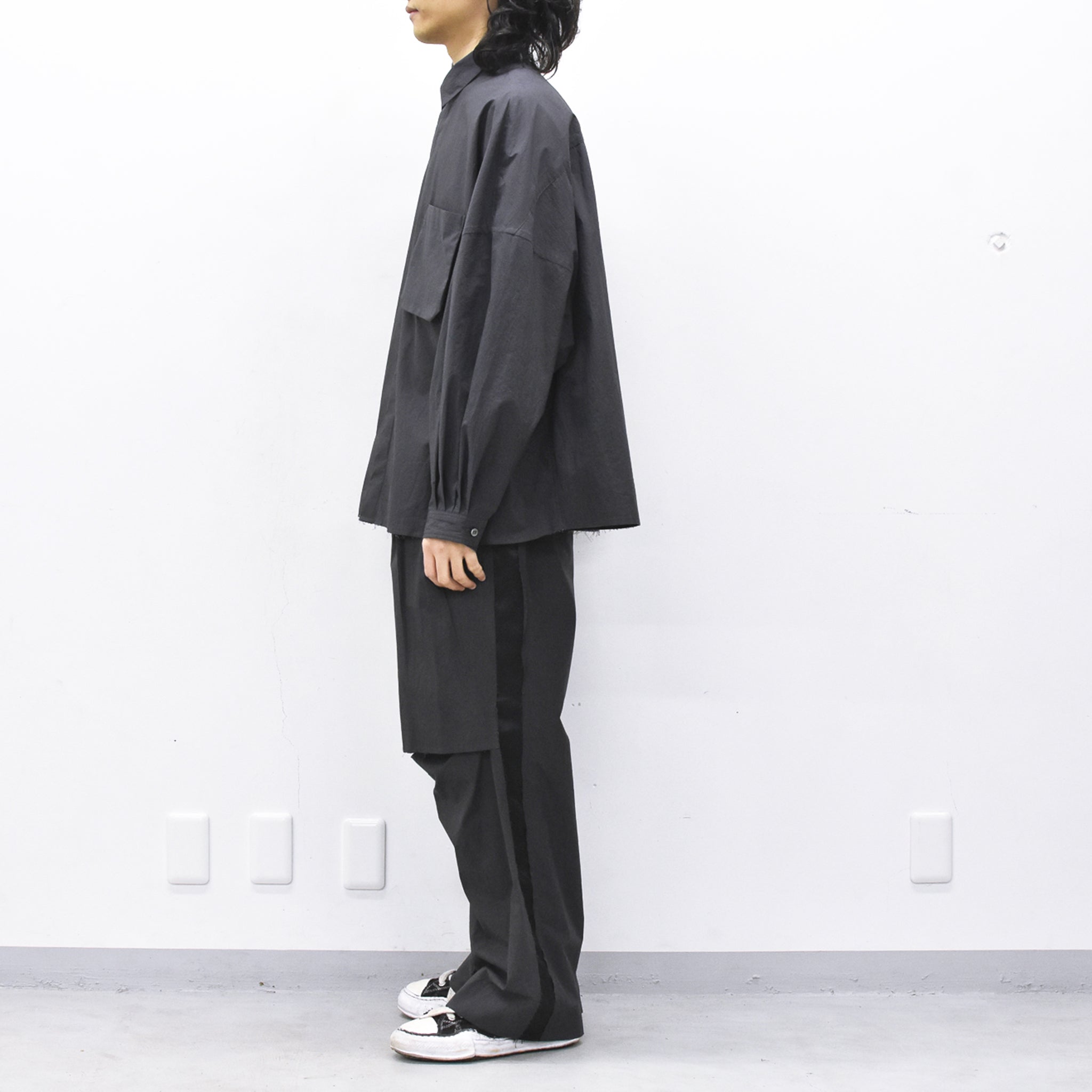 THE JEAN PIERRE / Signature 11XL Shirt - FADE BLACK