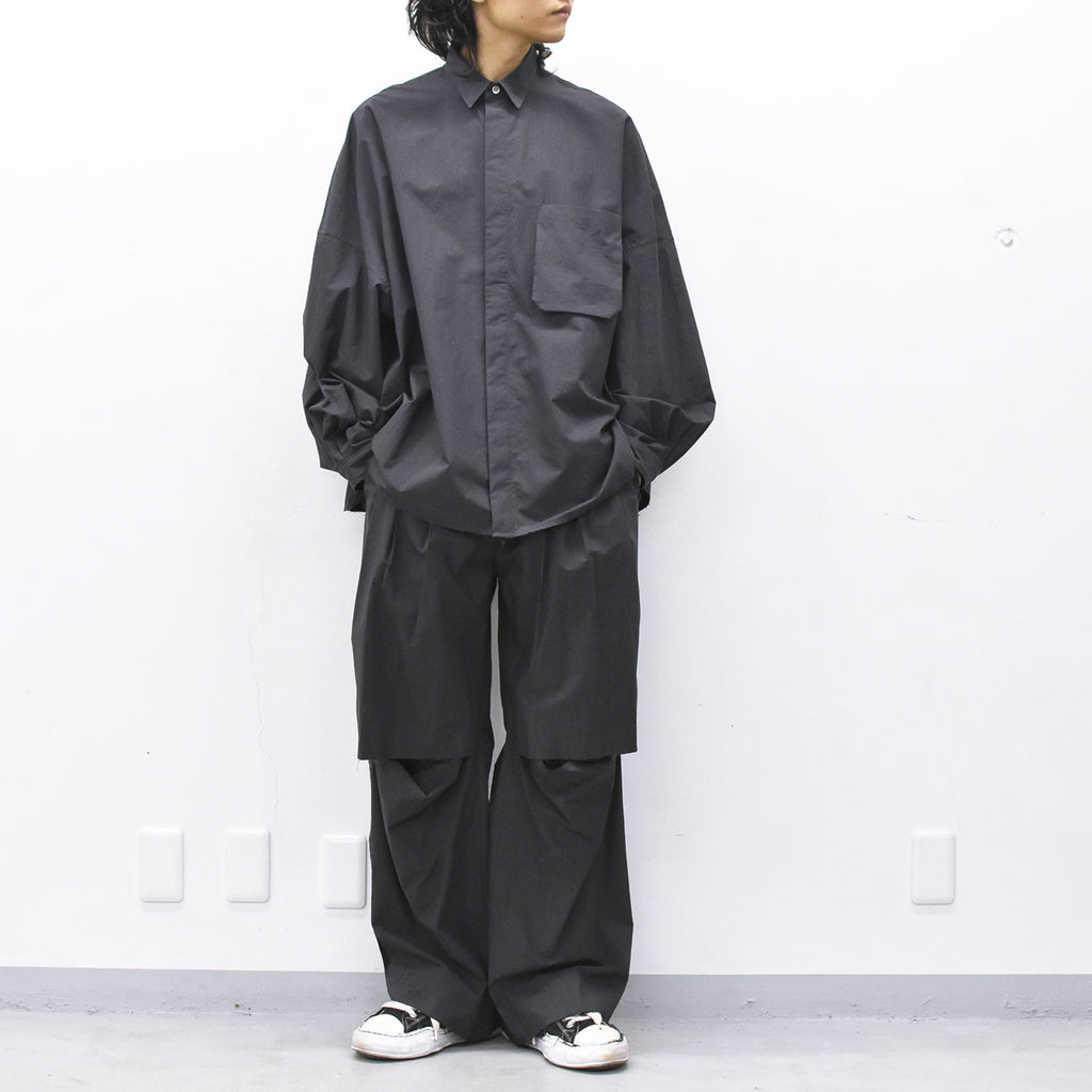 THE JEAN PIERRE / Signature 11XL Shirt - FADE BLACK
