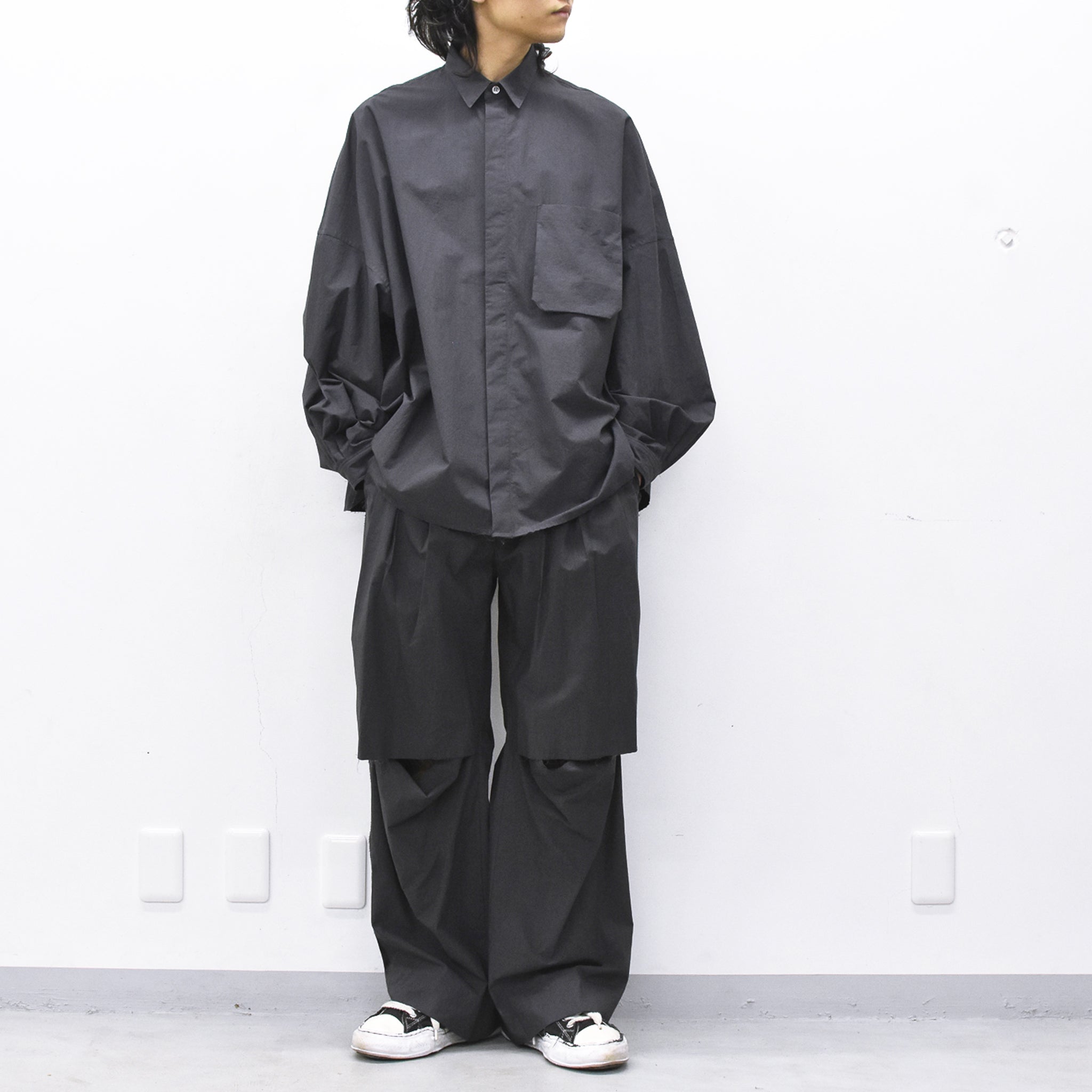 THE JEAN PIERRE / Signature 11XL Shirt - FADE BLACK