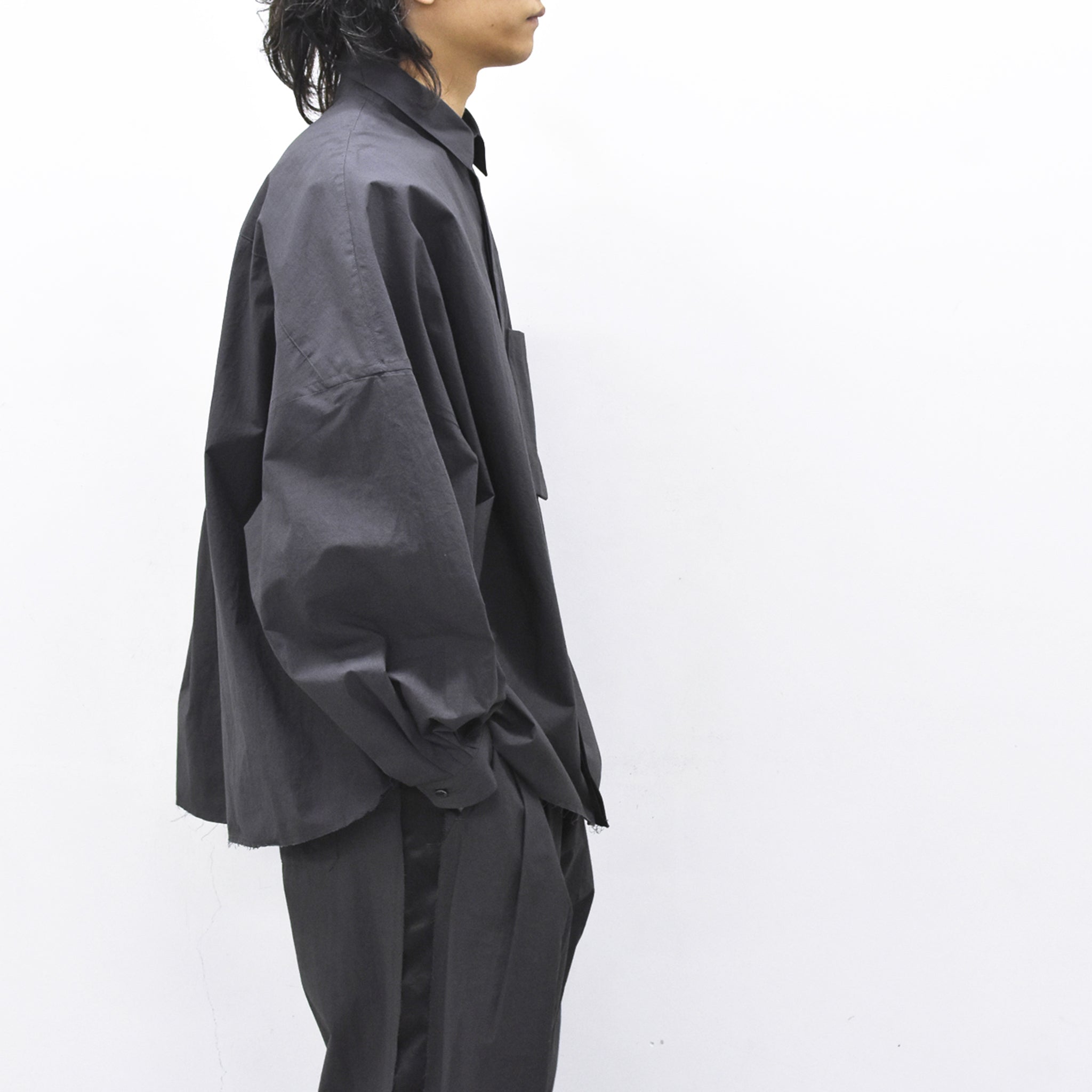 THE JEAN PIERRE / Signature 11XL Shirt - FADE BLACK