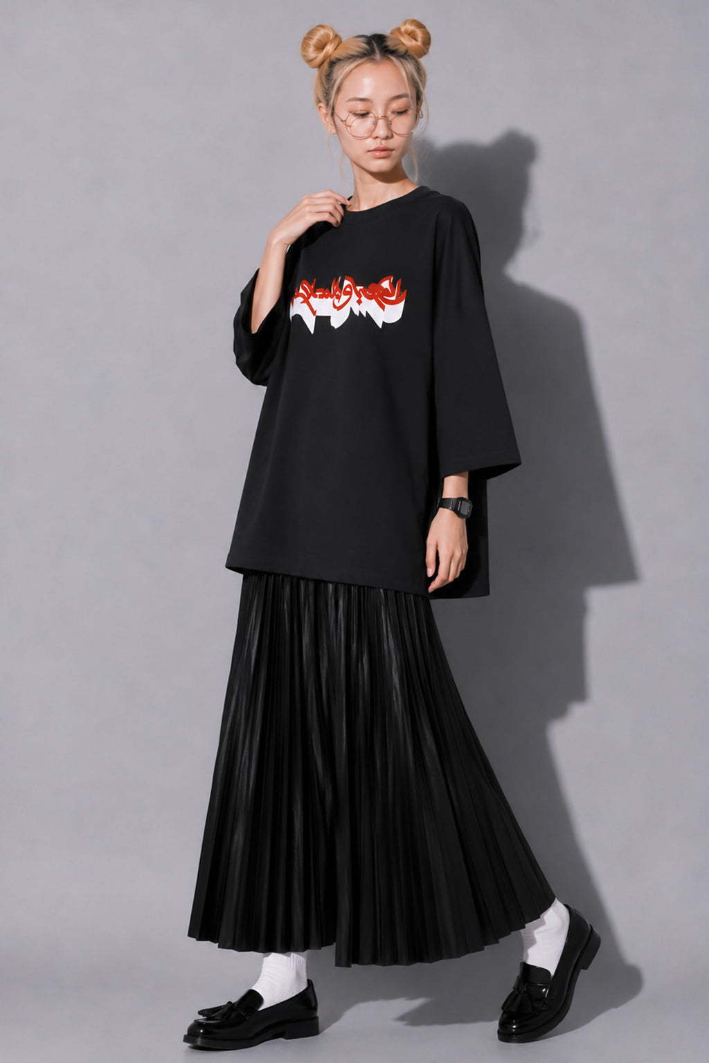 STOF / ARABIC L&P  Tee - BLACK