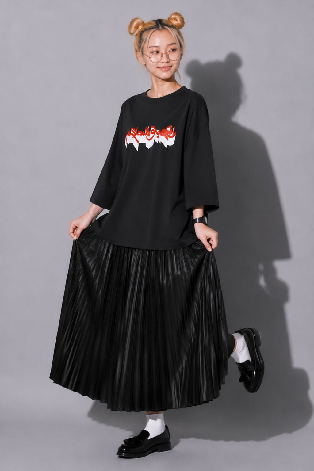 STOF / ARABIC L&P  Tee - BLACK