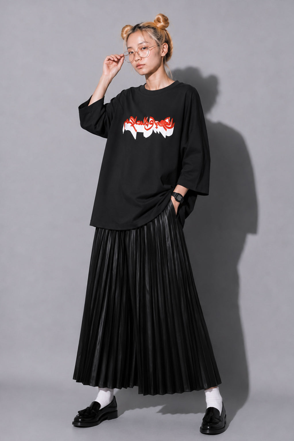 STOF / ARABIC L&P  Tee - BLACK