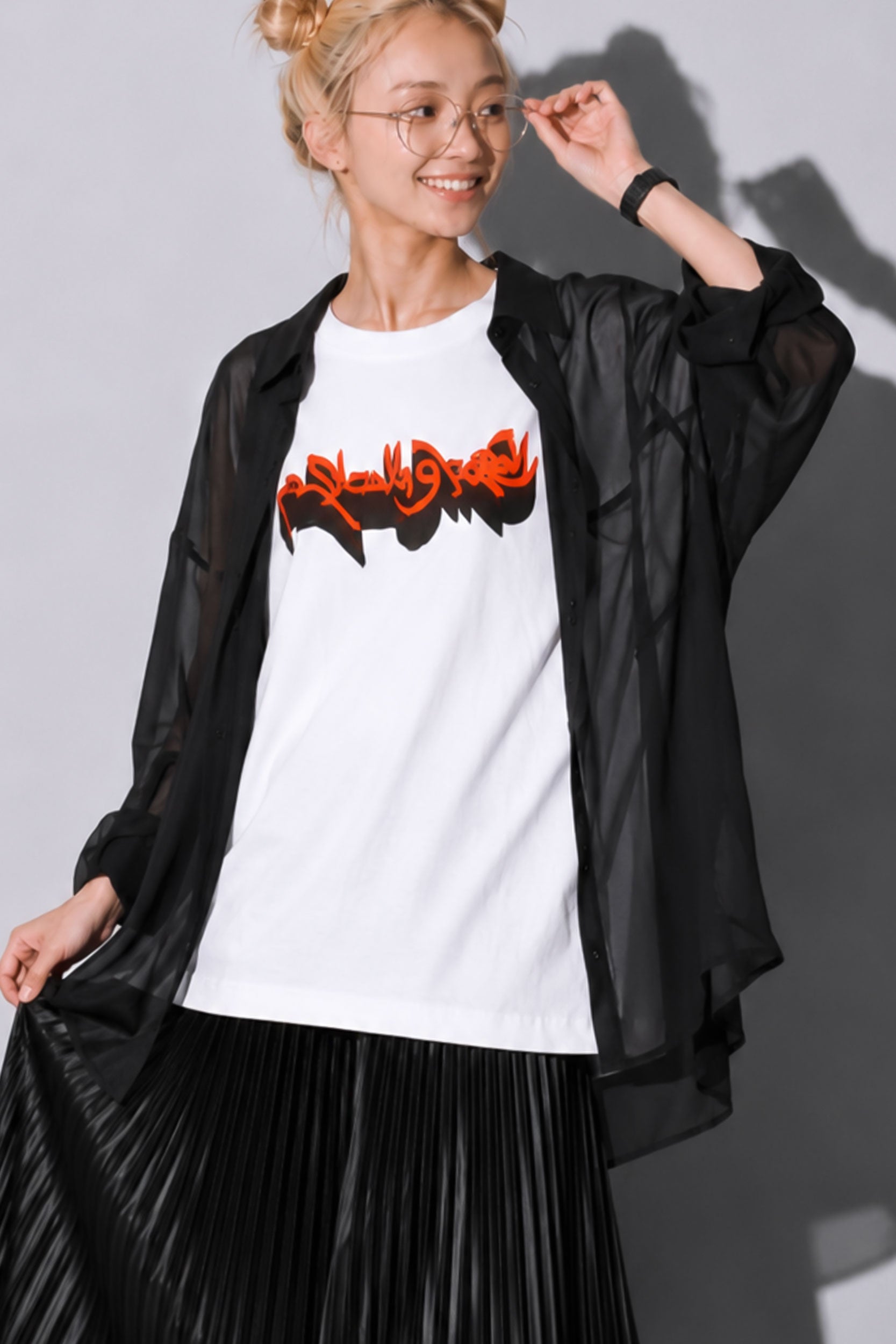 STOF / ARABIC L&P  Tee - WHITE