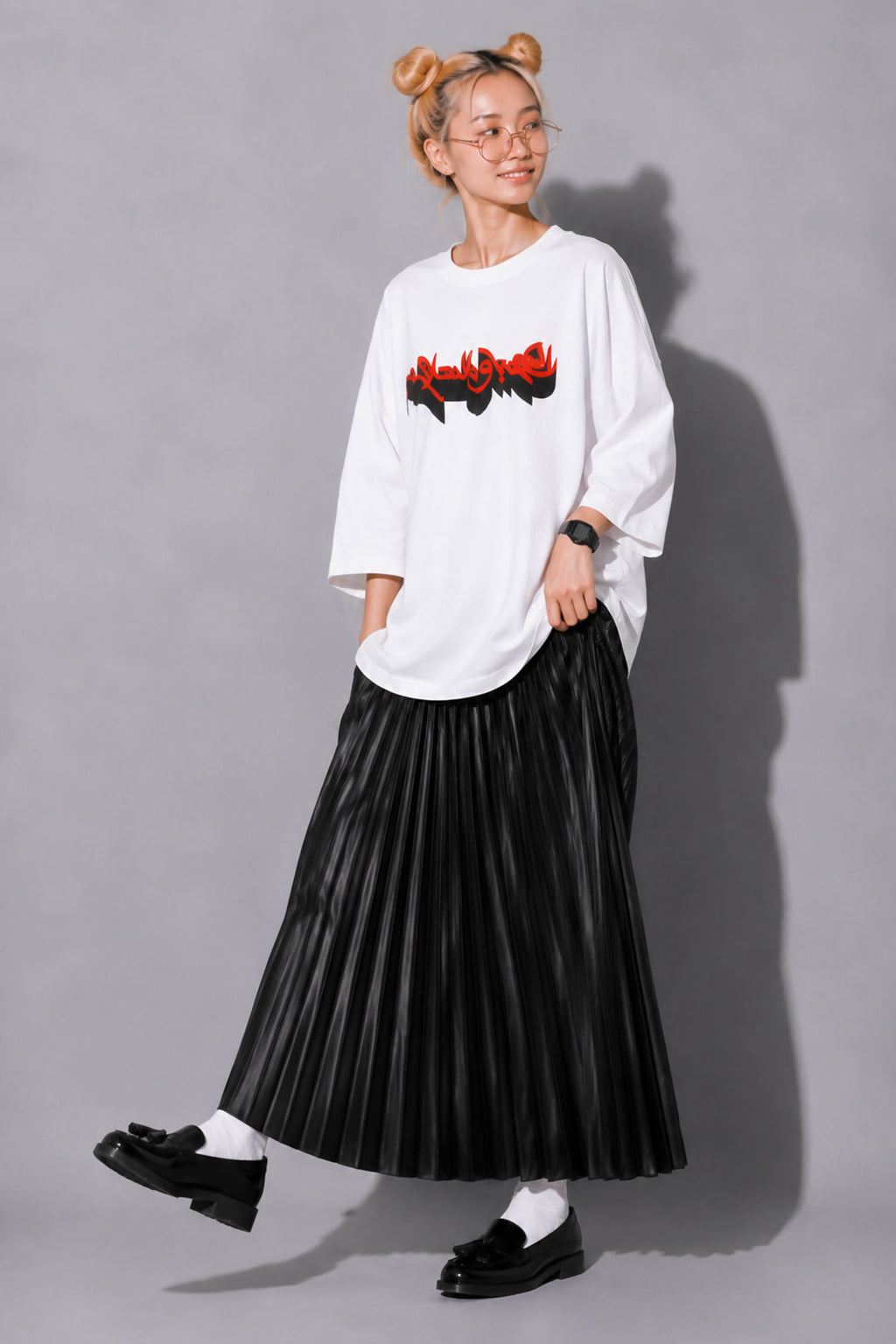 STOF / ARABIC L&P  Tee - WHITE