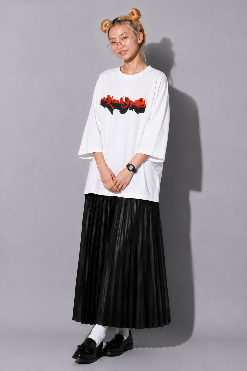 STOF / ARABIC L&P  Tee - WHITE