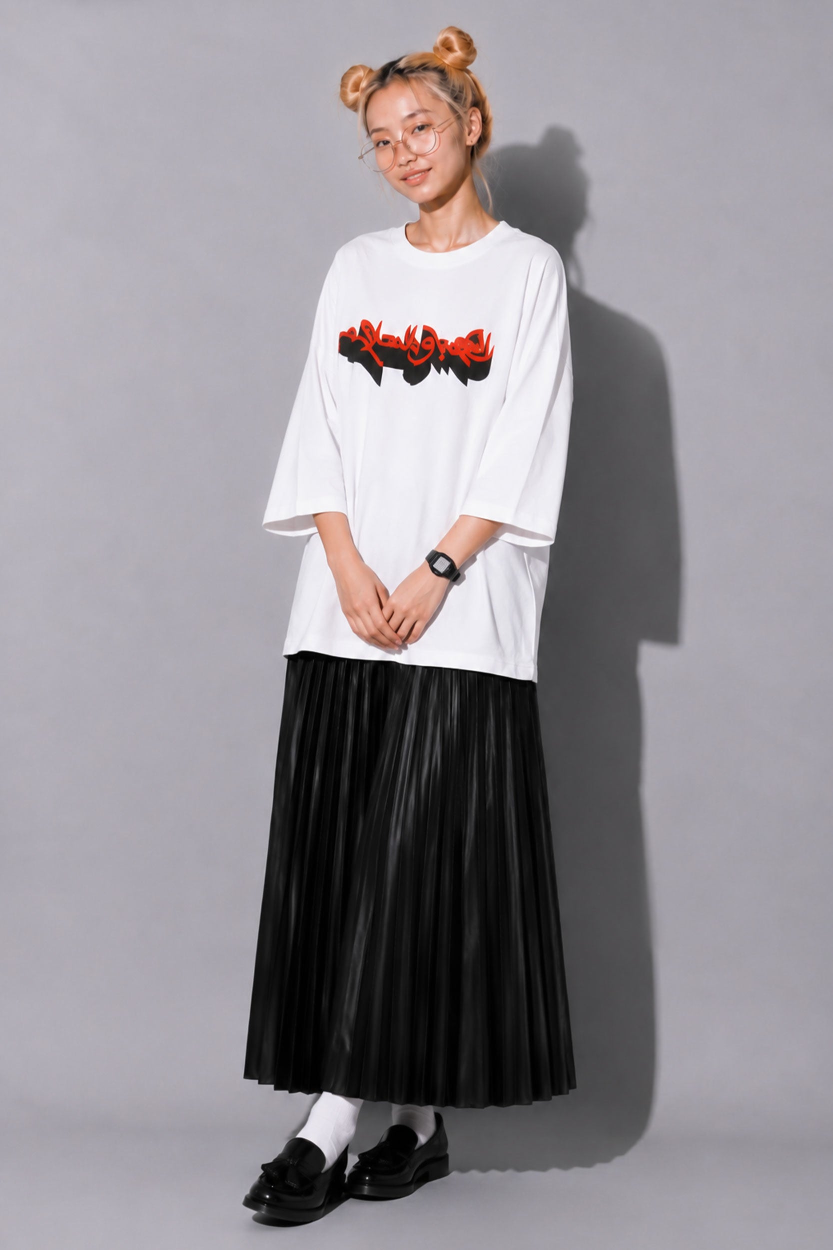 STOF / ARABIC L&P  Tee - WHITE
