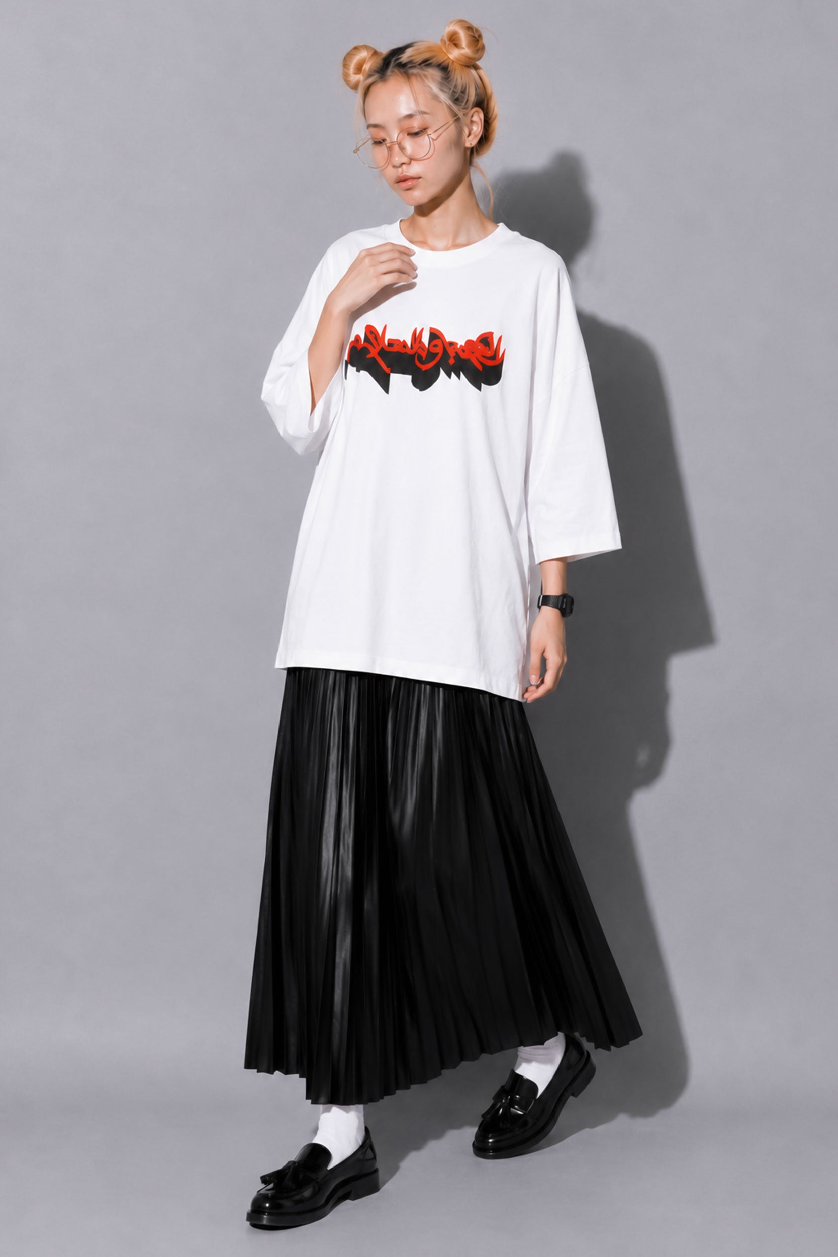 STOF / ARABIC L&P  Tee - WHITE