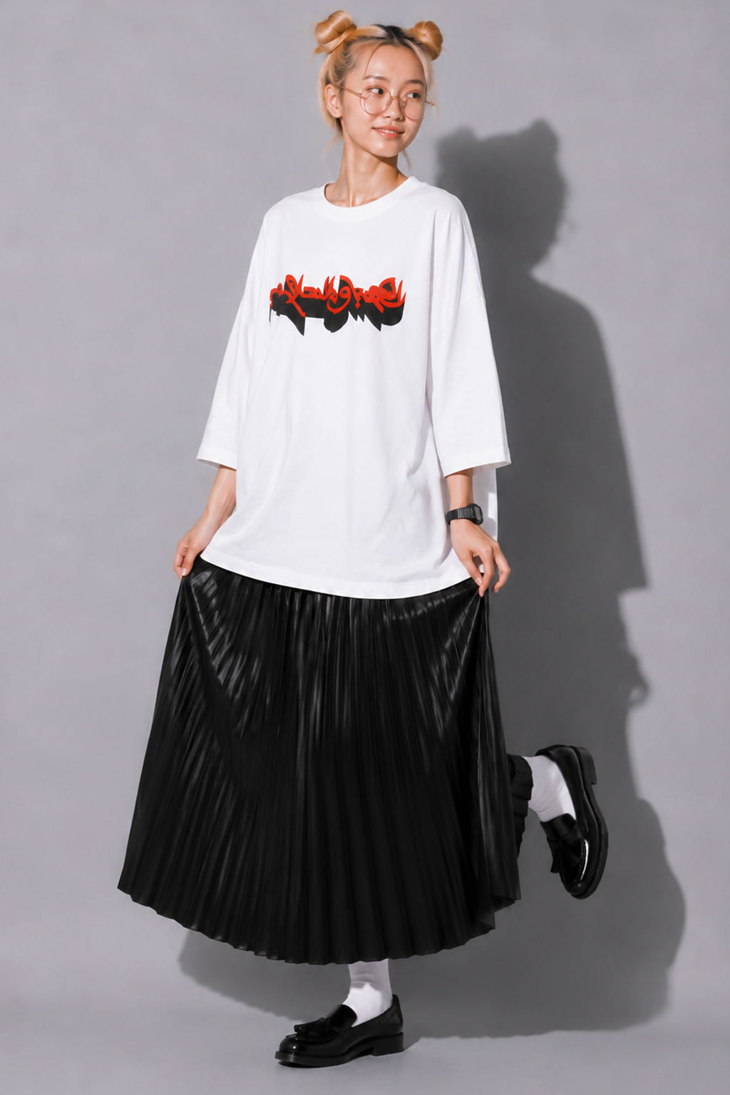 STOF / ARABIC L&P  Tee - WHITE