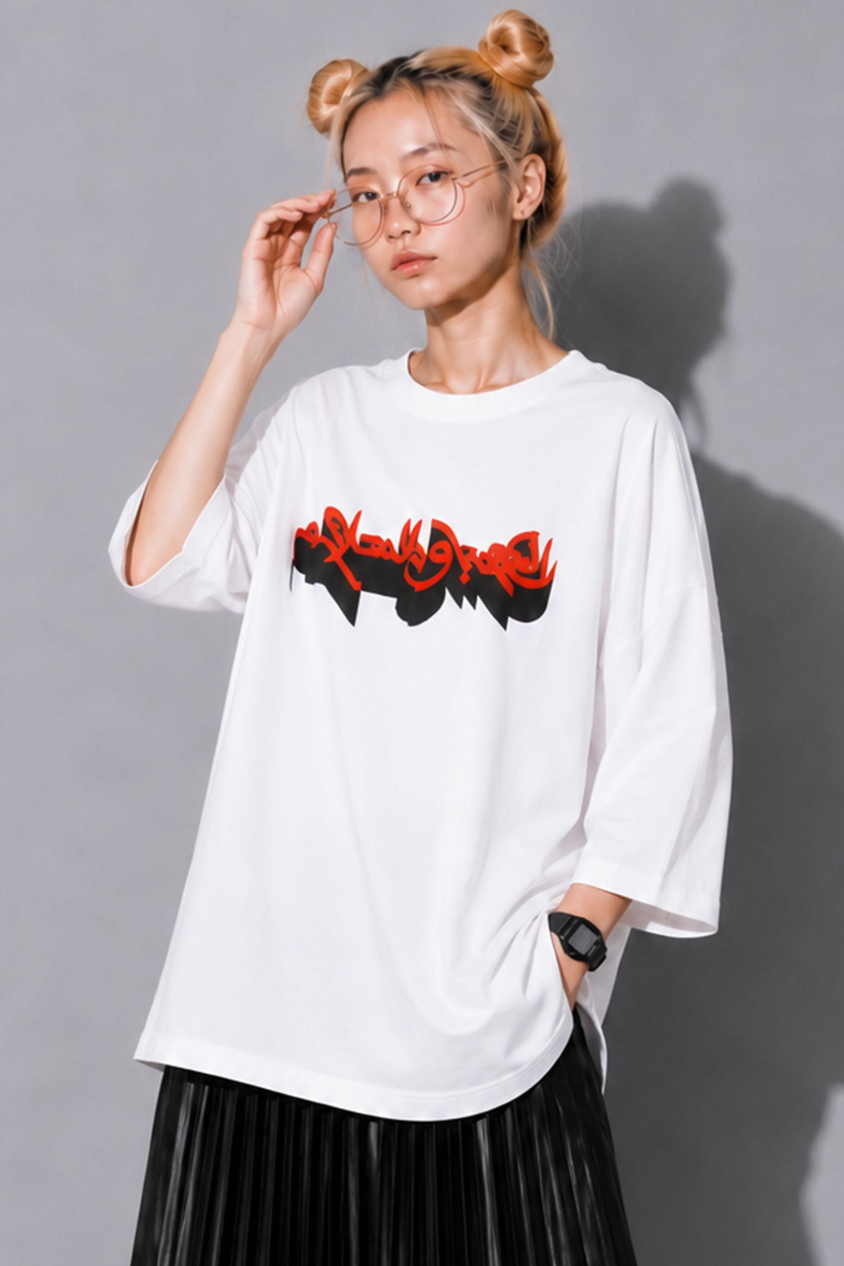 STOF / ARABIC L&P  Tee - WHITE