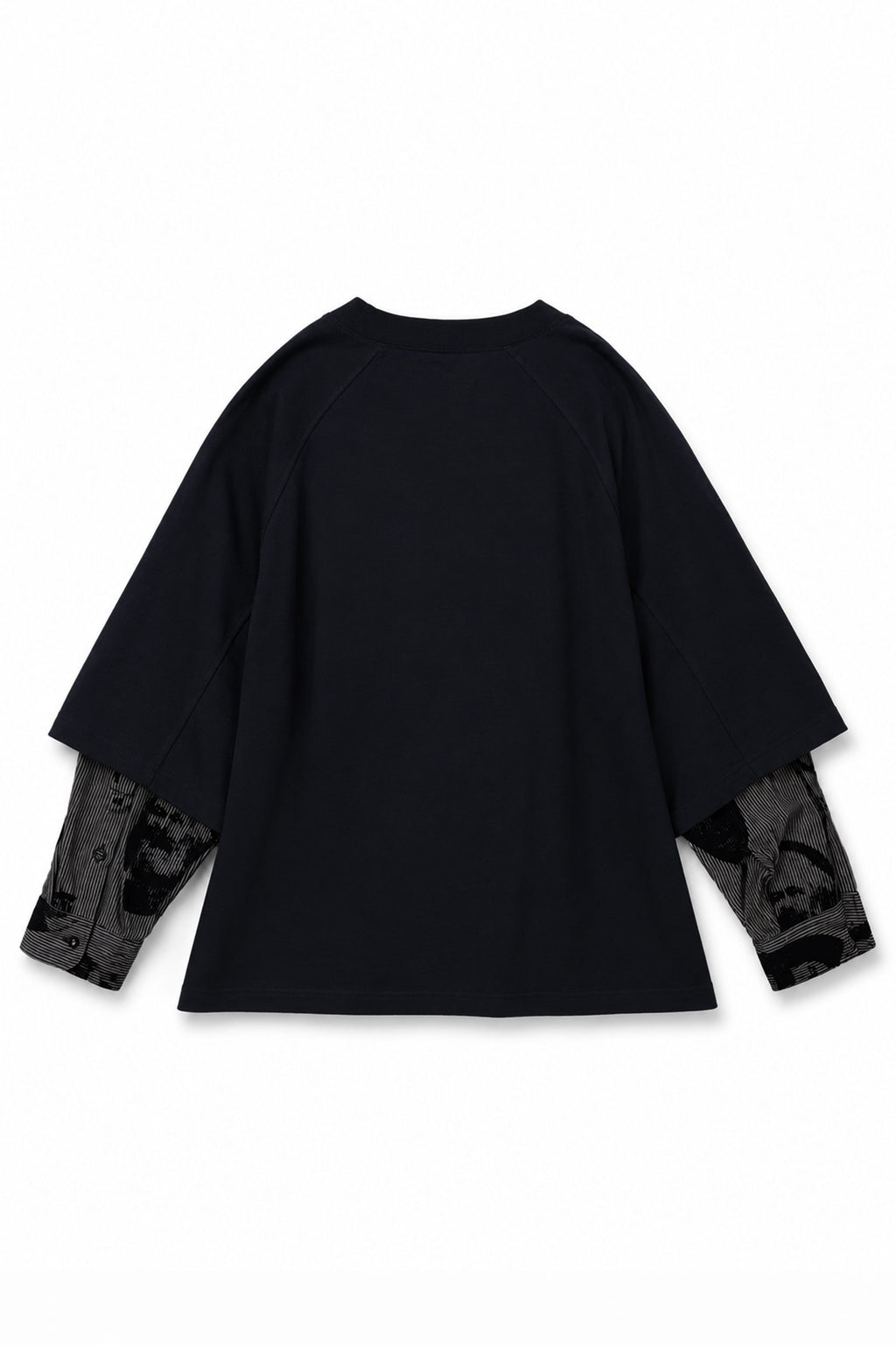 STOF / Anarchy/Flocky Layer Tee - BLACK