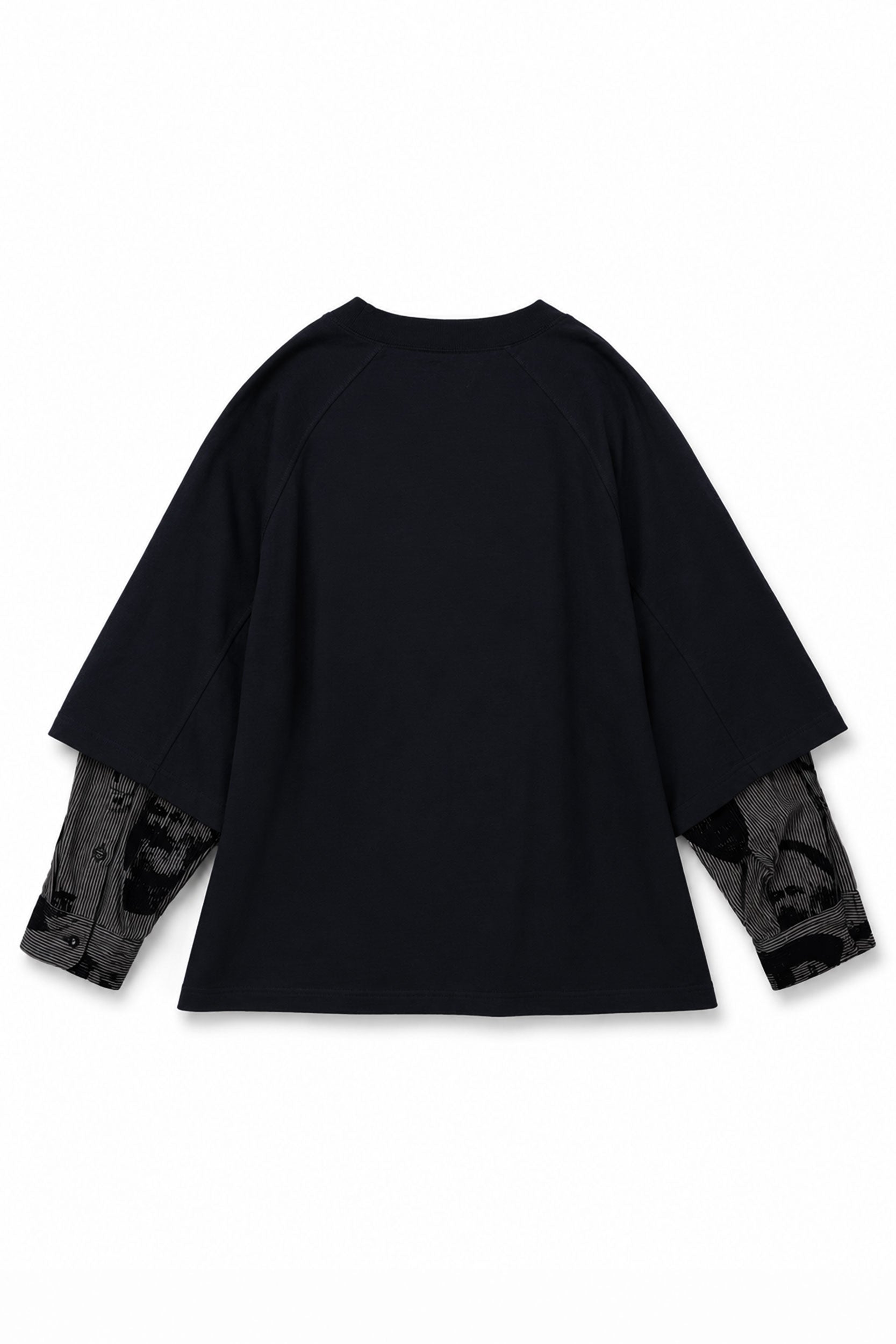 STOF / Anarchy/Flocky Layer Tee - BLACK