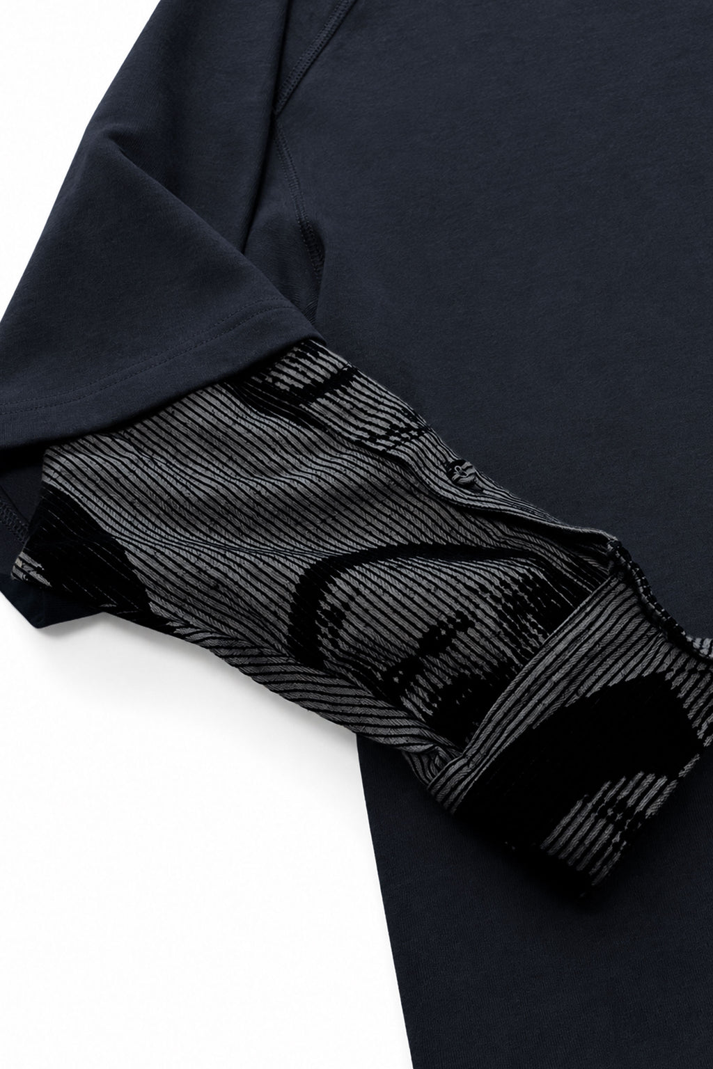 STOF / Anarchy/Flocky Layer Tee - BLACK
