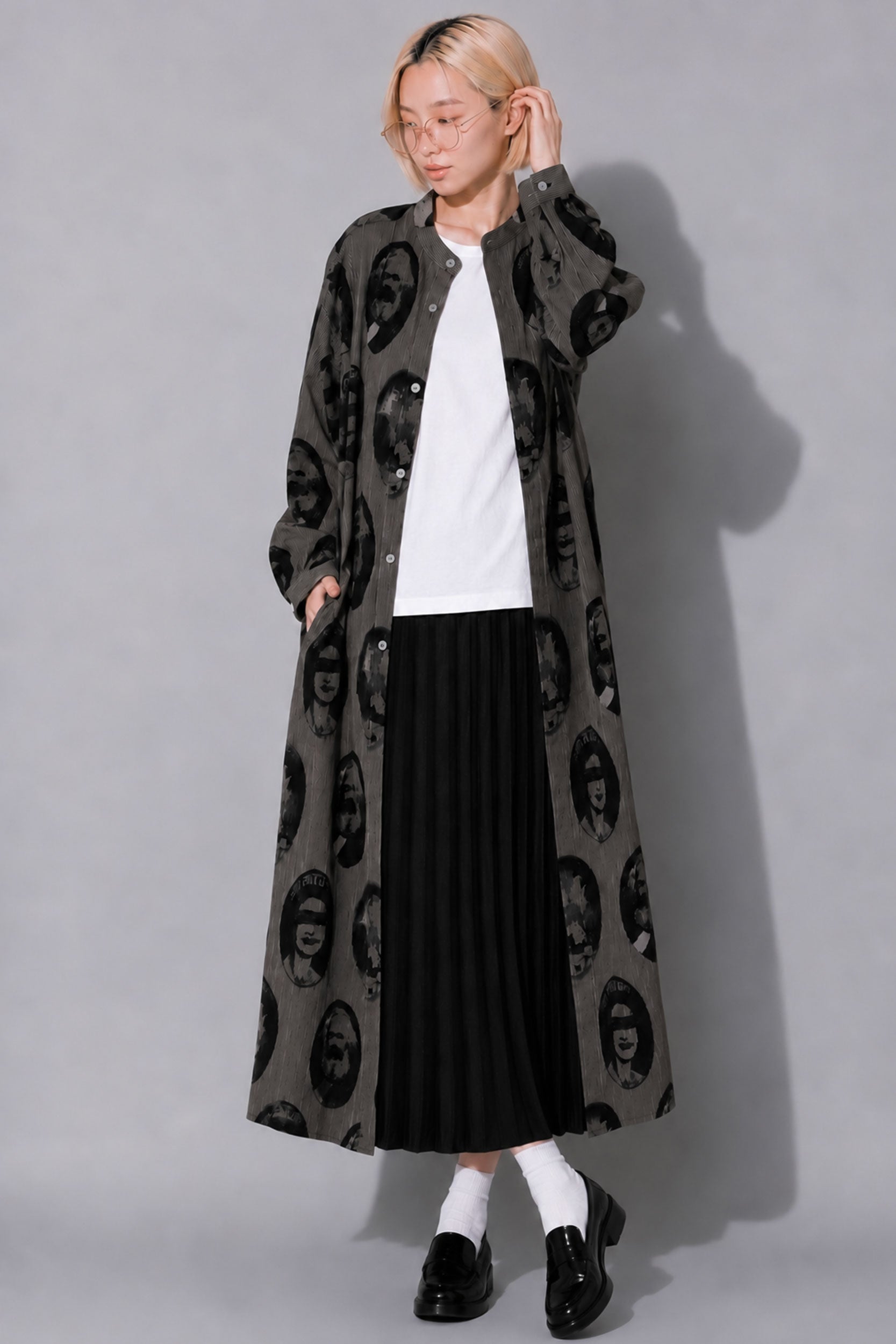 STOF / Anarchy/Flocky Dress Shirts - BLACK