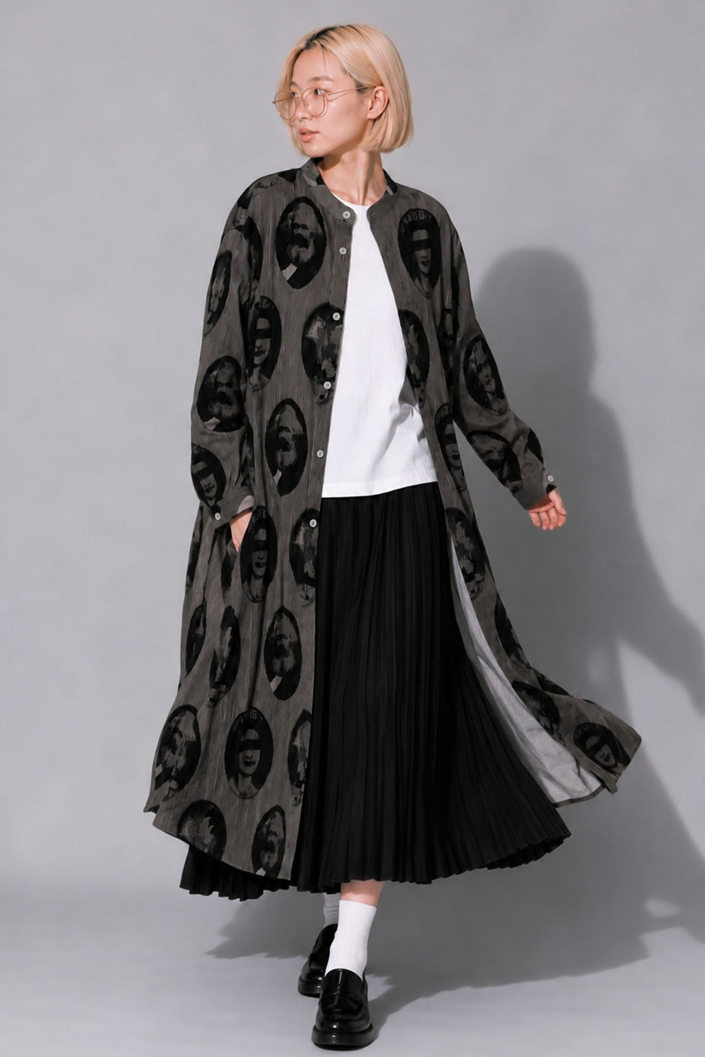 STOF / Anarchy/Flocky Dress Shirts - BLACK