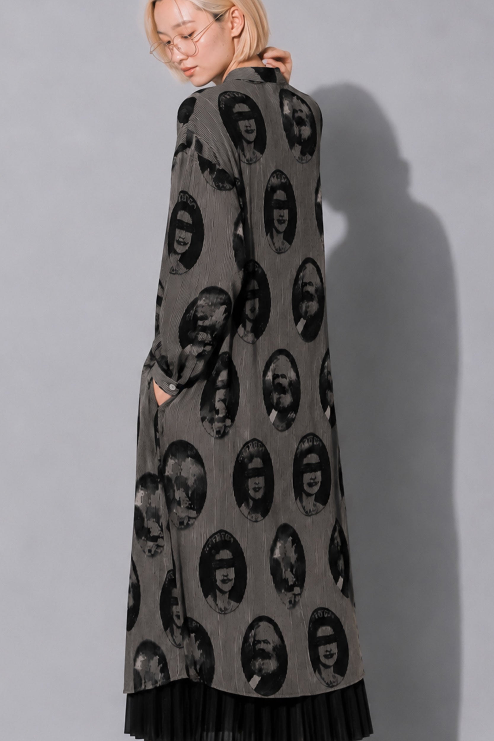 STOF / Anarchy/Flocky Dress Shirts - BLACK