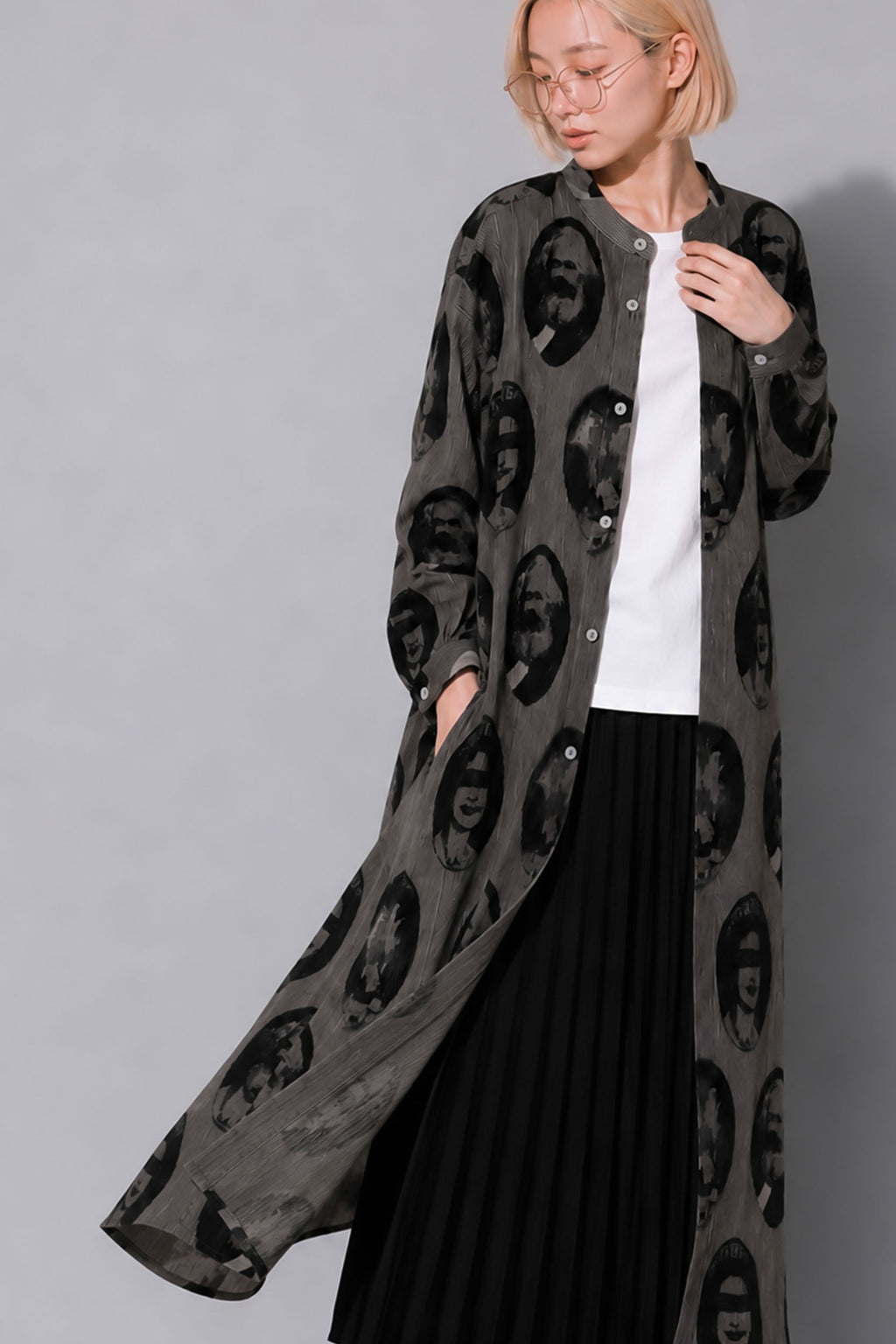STOF / Anarchy/Flocky Dress Shirts - BLACK