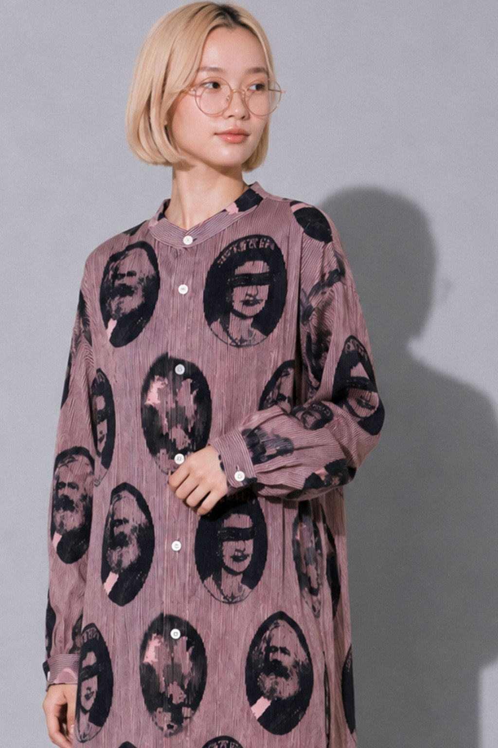 STOF / Anarchy/Flocky Dress Shirts - PINK