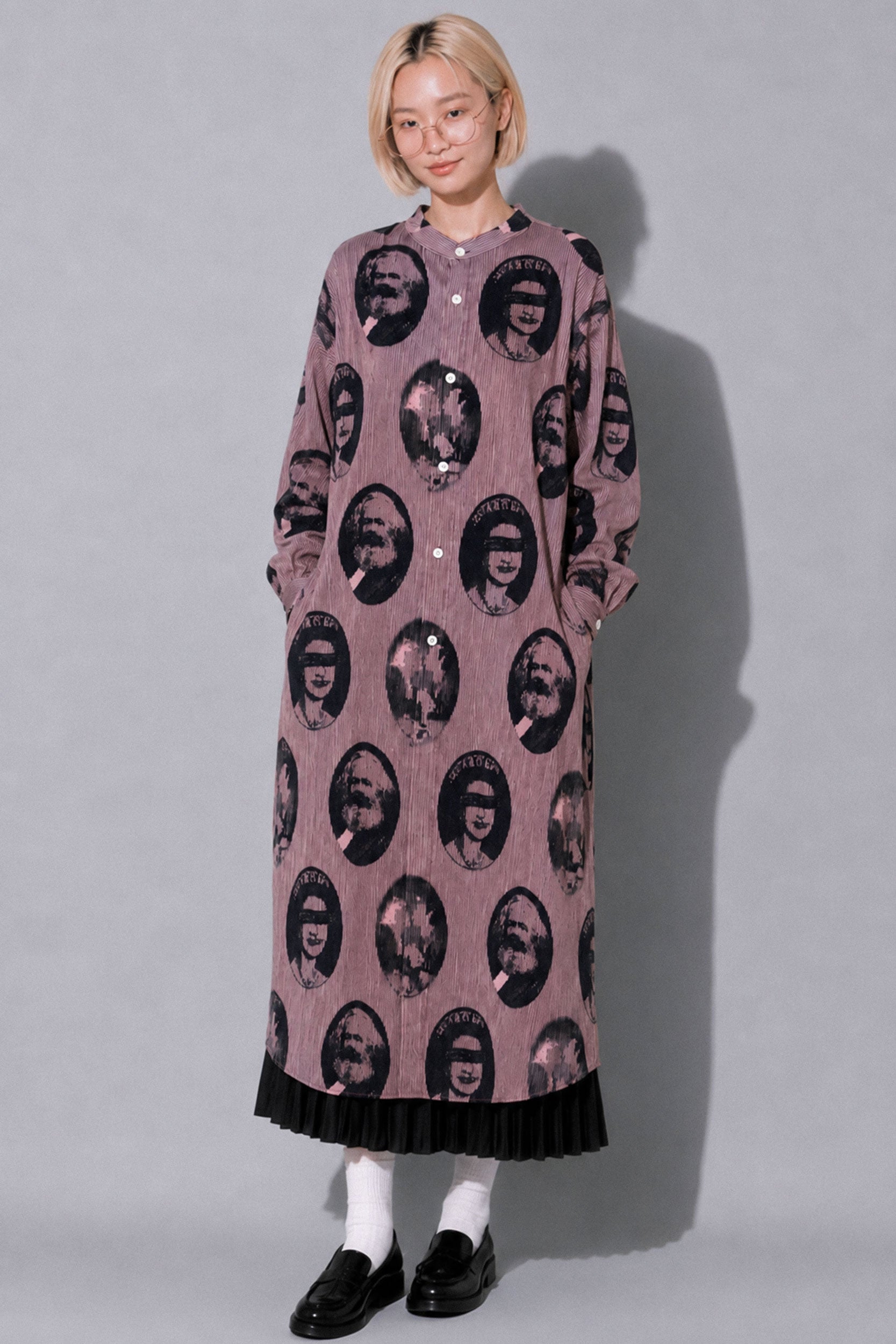 STOF / Anarchy/Flocky Dress Shirts - PINK