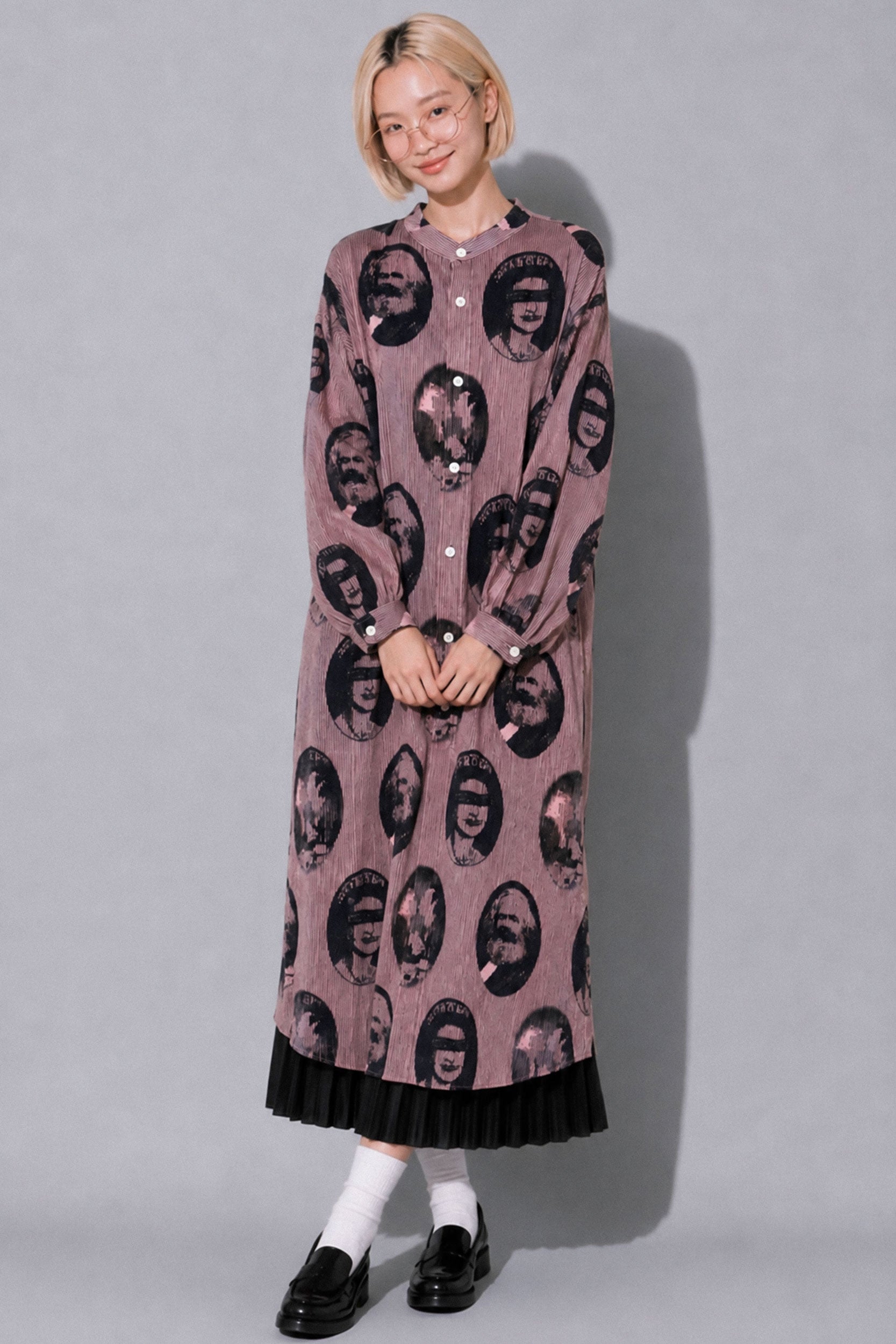 STOF / Anarchy/Flocky Dress Shirts - PINK