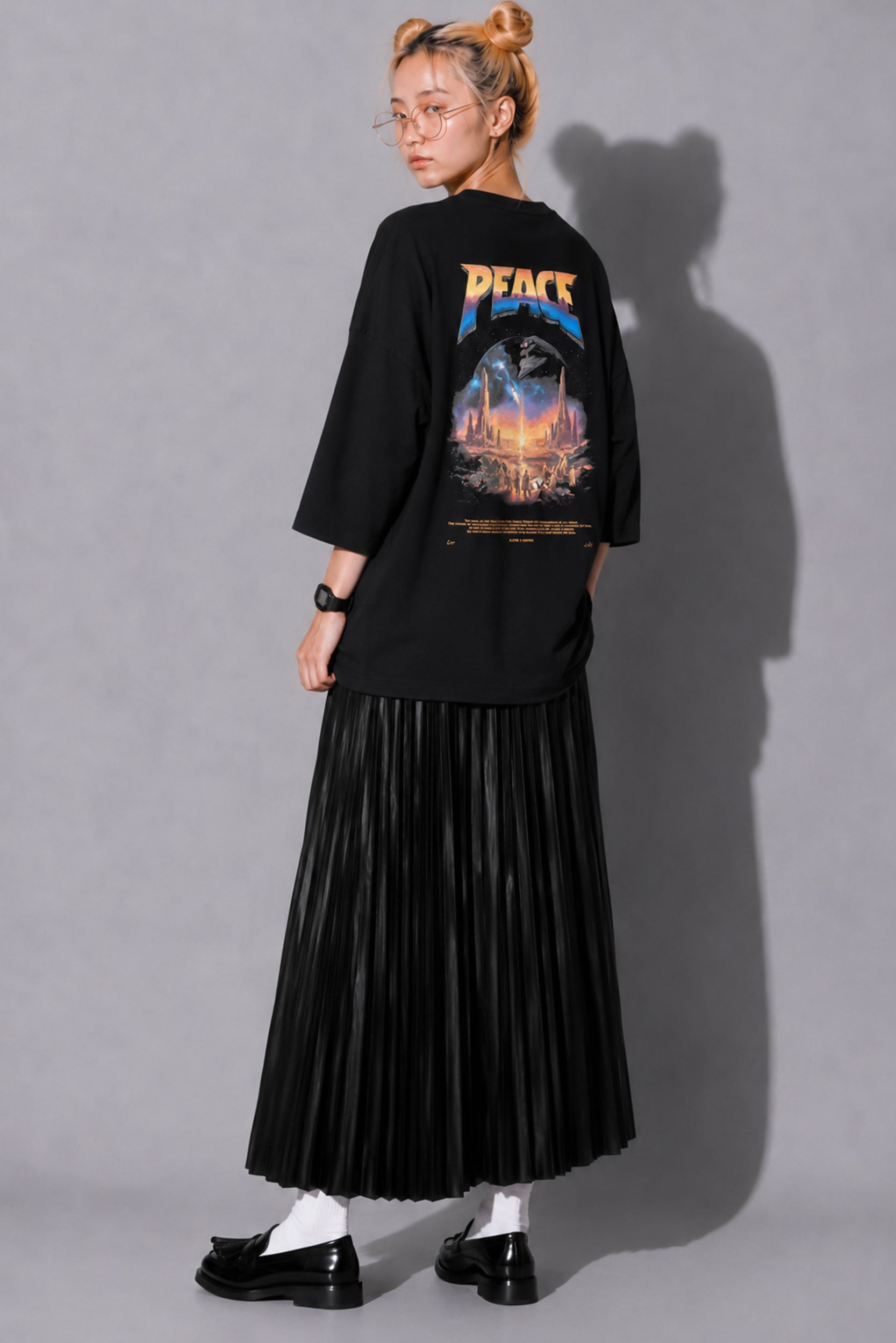 STOF / PEACE MAKER Tee - BLACK