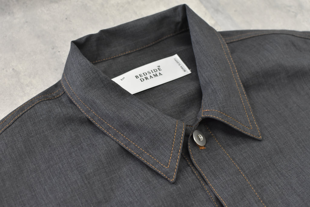 先行予約 BEDSIDEDRAMA / ASYMMETRICAL SHIRT JACKET