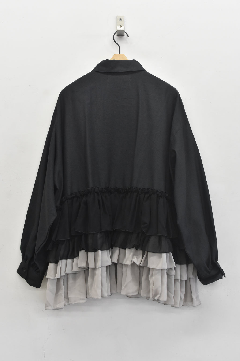 先行予約 BEDSIDEDRAMA / FRILL SHIRT JACKET