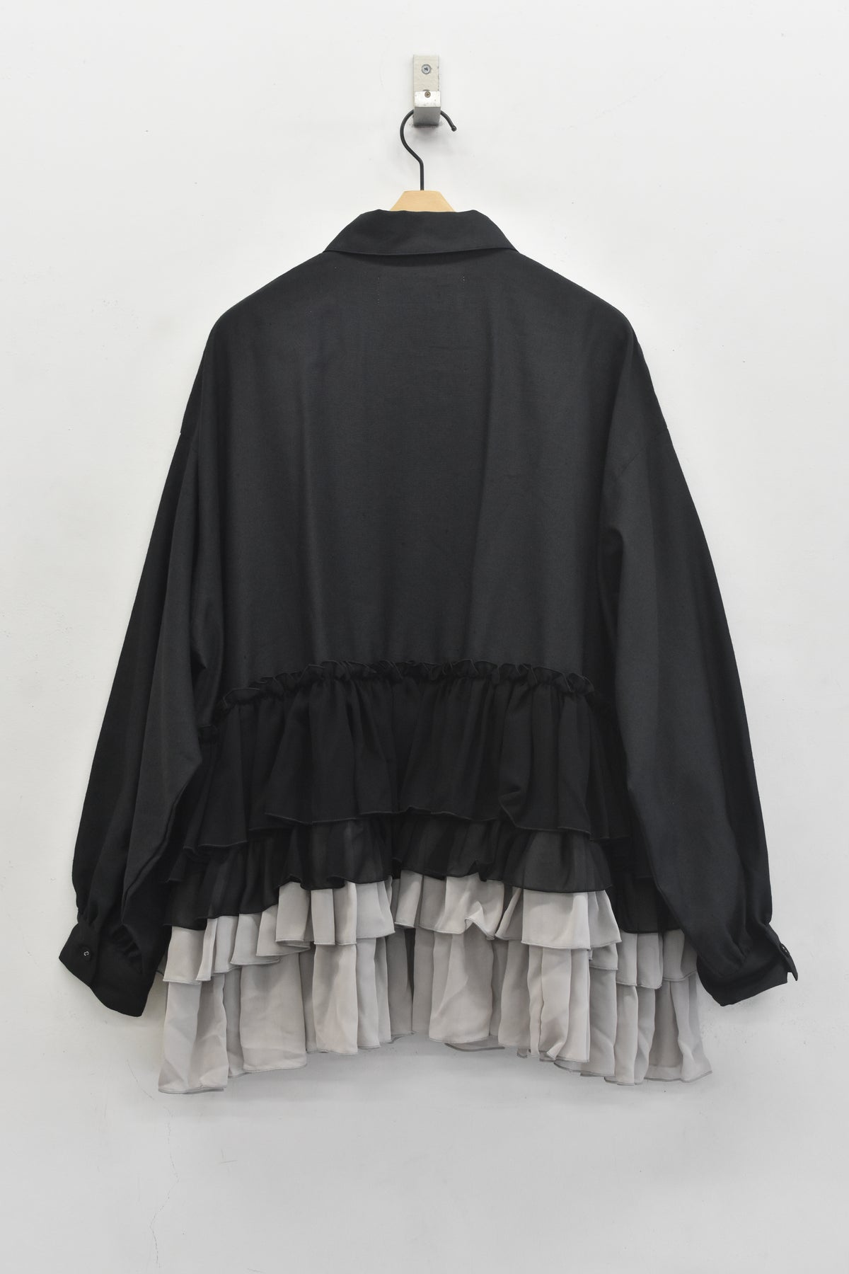 先行予約 BEDSIDEDRAMA / FRILL SHIRT JACKET