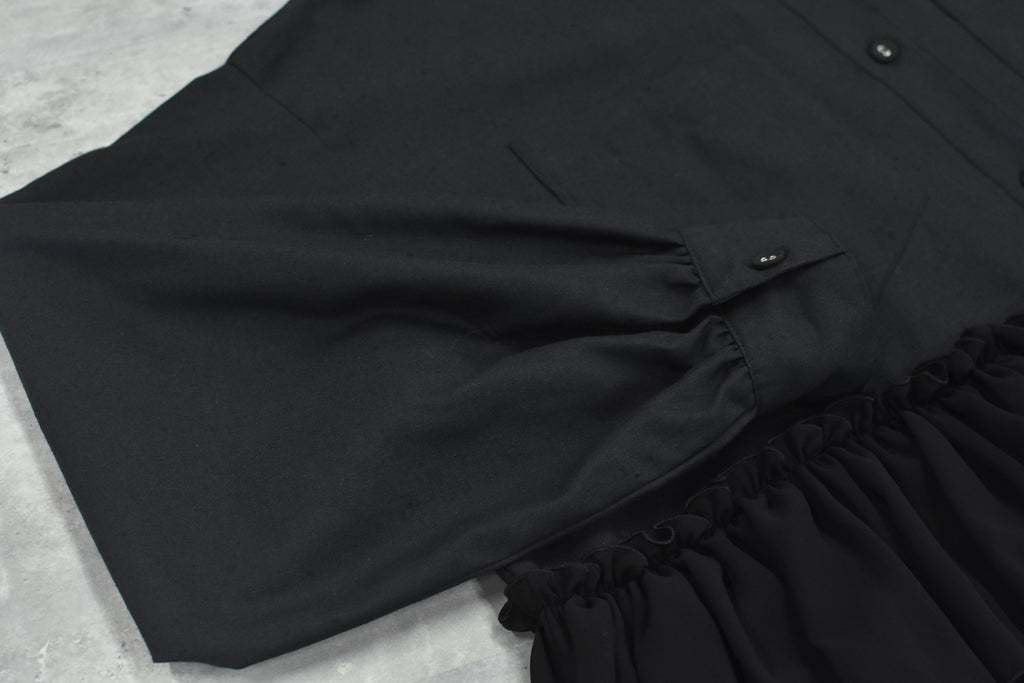先行予約 BEDSIDEDRAMA / FRILL SHIRT JACKET